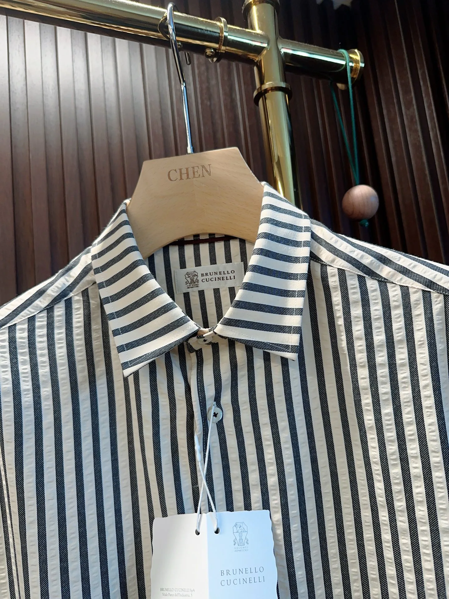 Рубашки Мужские Brunello Cucinelli 11383633