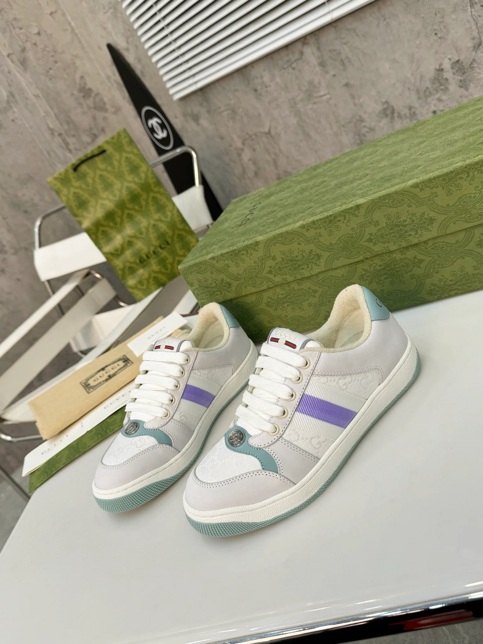 Кроссовки Женские Gucci 1257875