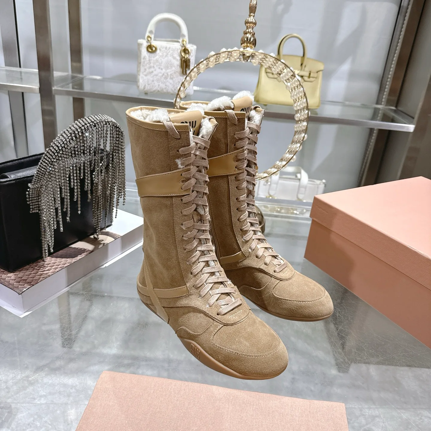 Сапоги Женские Miu Miu 347787