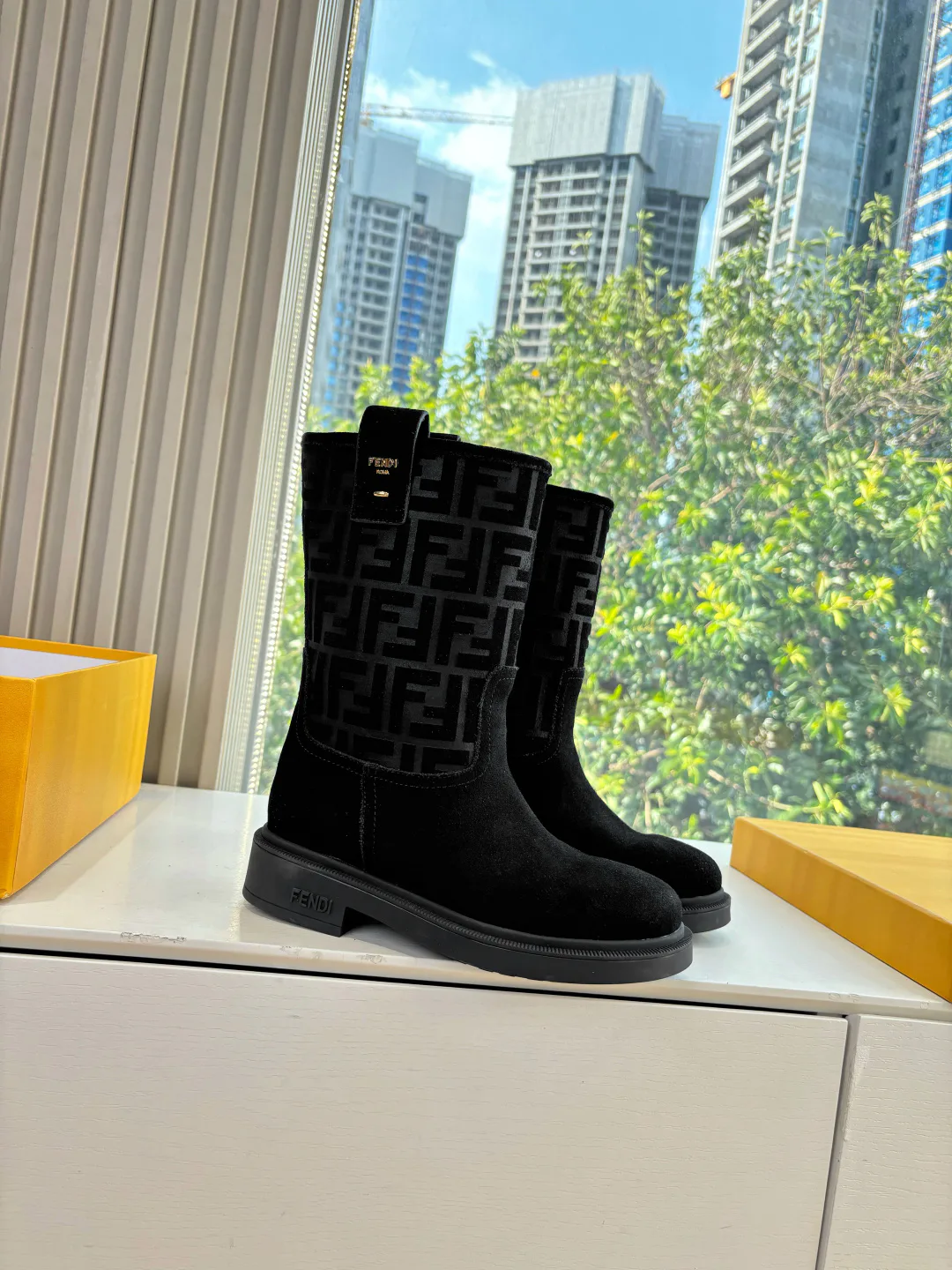 Ботинки Женские Fendi 446149