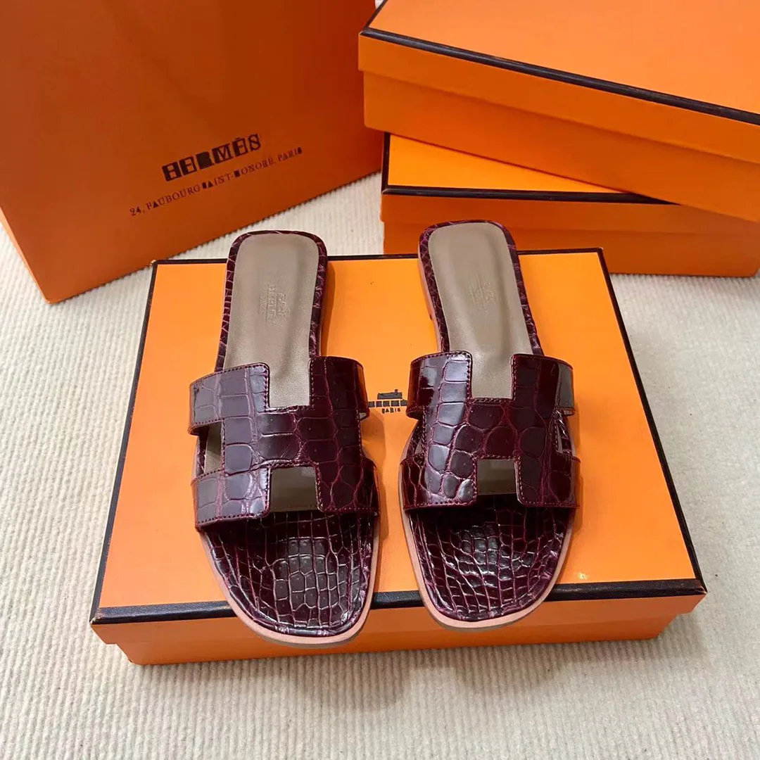 Шлепанцы Женские Hermes 4340476