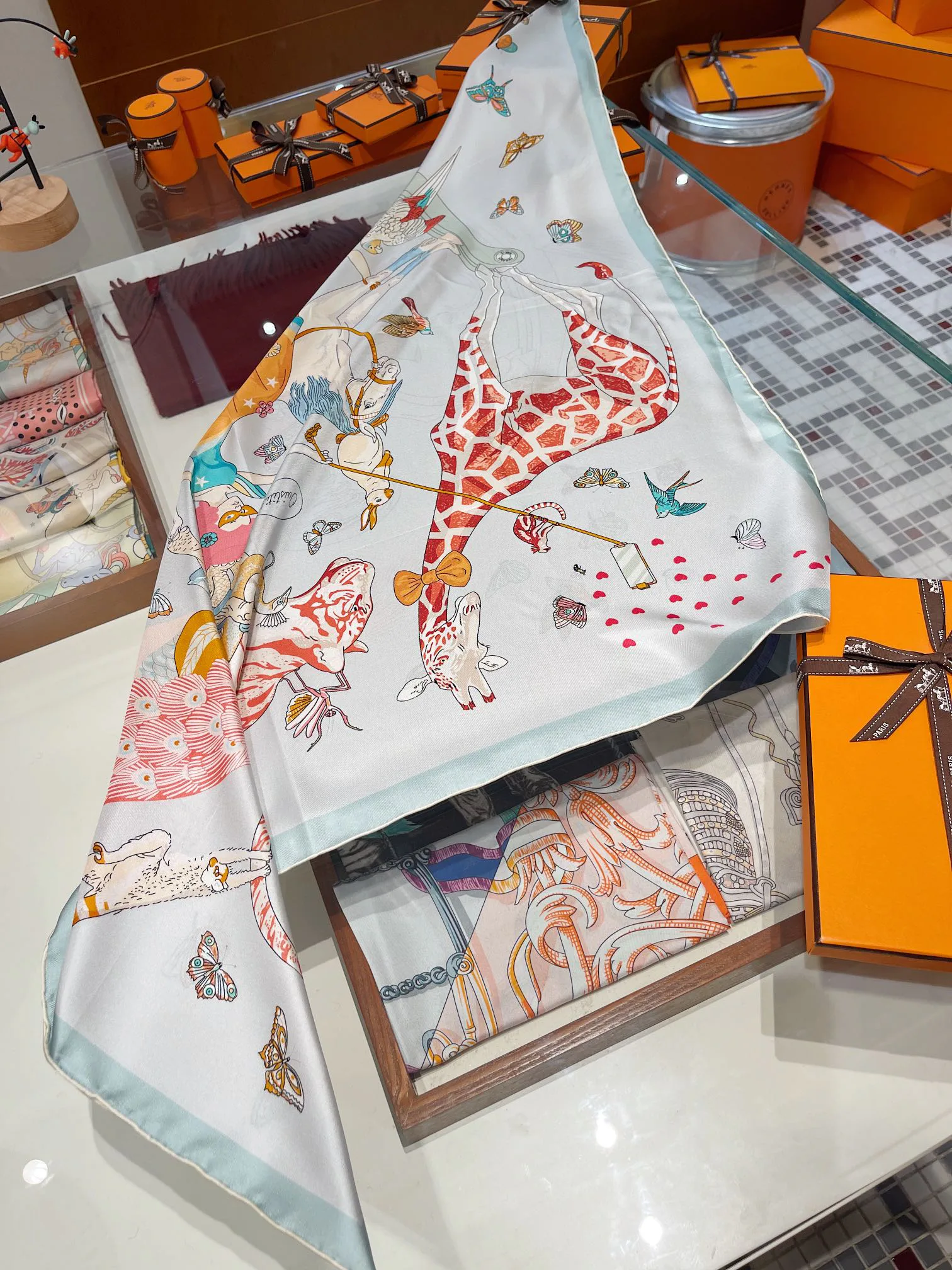 Шарфы Hermes 16240