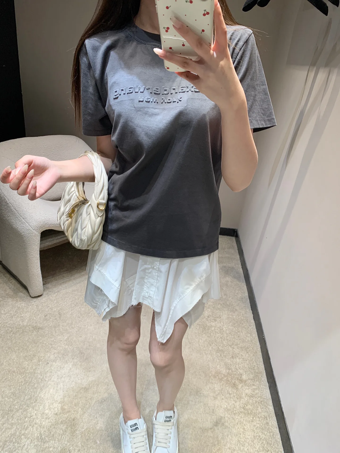 Футболки Женские Alexander Wang 614061