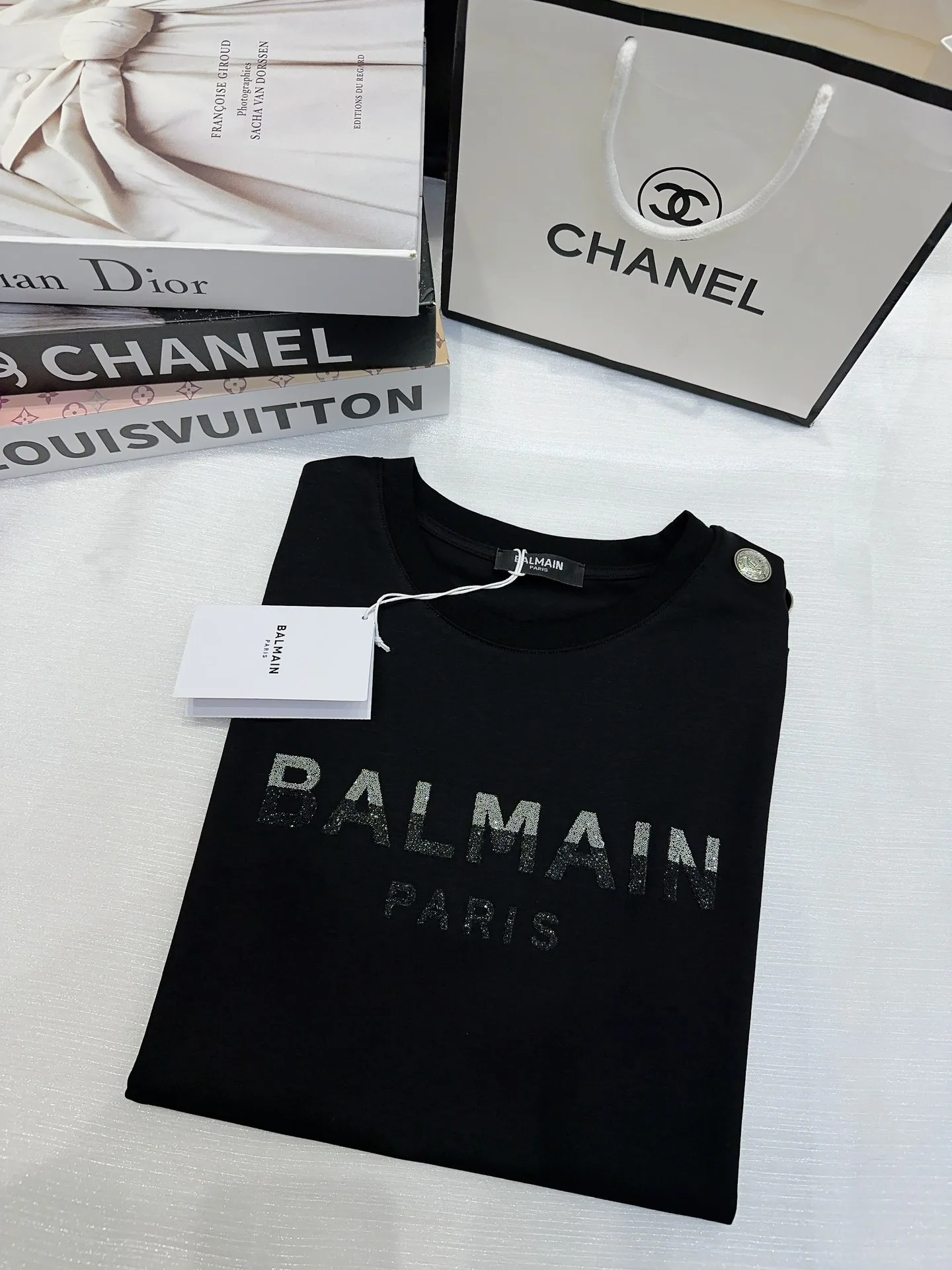 Футболки Женские Balmain 10612528