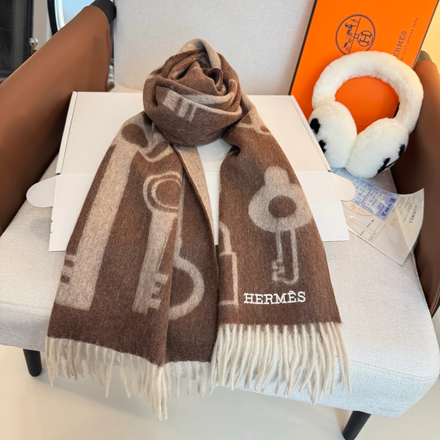 Шарфы Hermes 832089