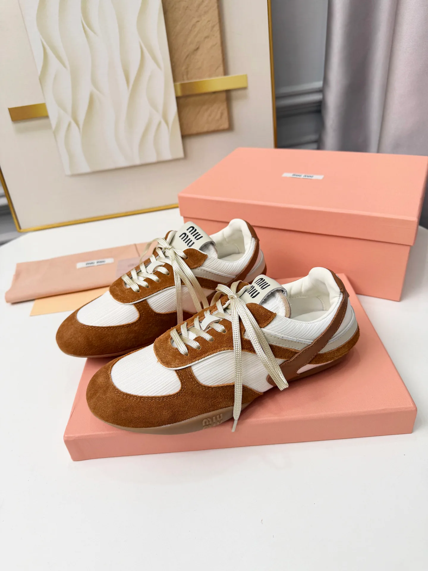 Кроссовки Женские Miu Miu 19292542