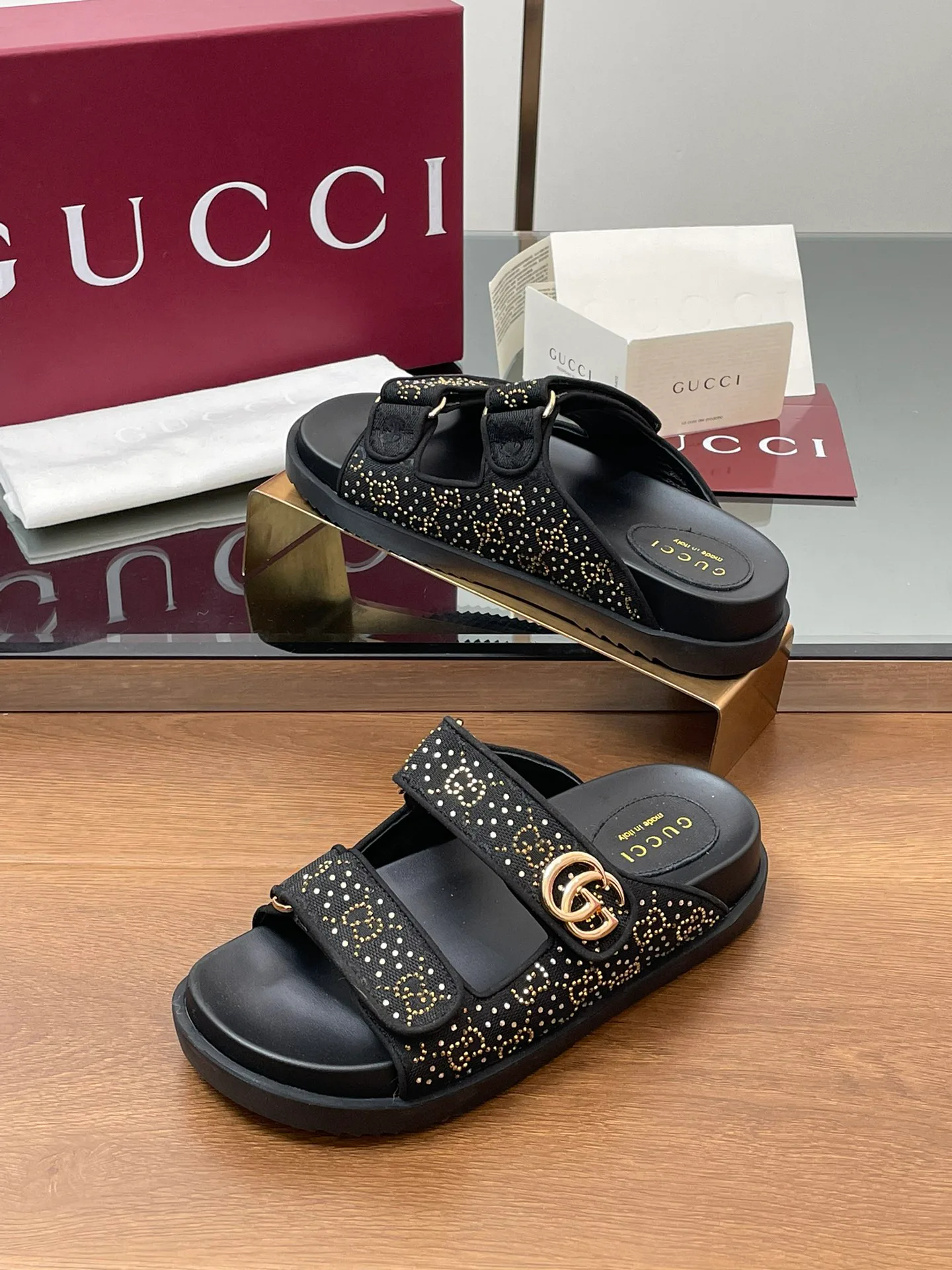 Шлепанцы Женские Gucci 8162