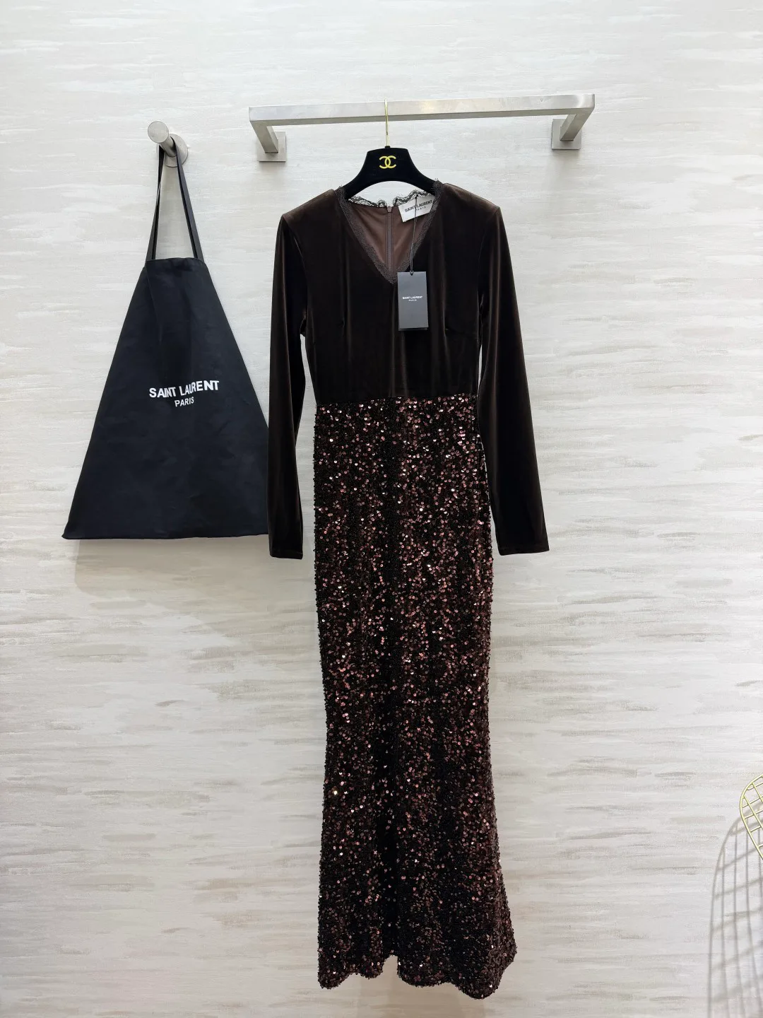 Платья Женские Saint Laurent 19238825
