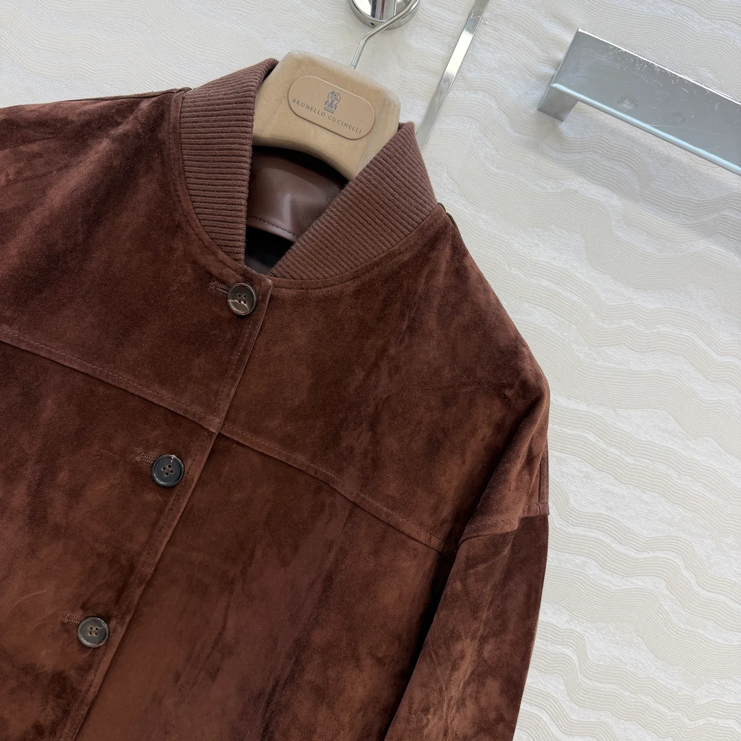 Кожаные Куртки И Дублёнки Женские Brunello Cucinelli 18200796