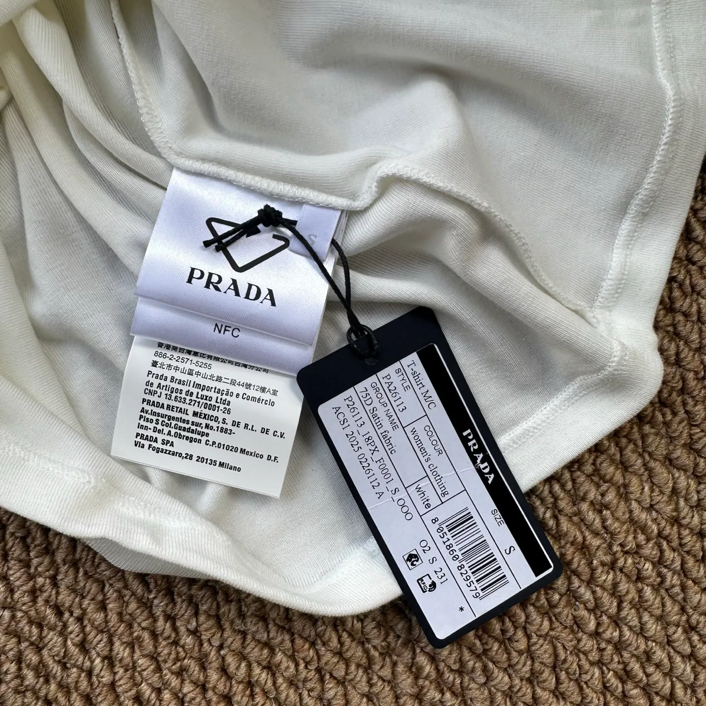 Лонгсливы Женские Prada 5892819