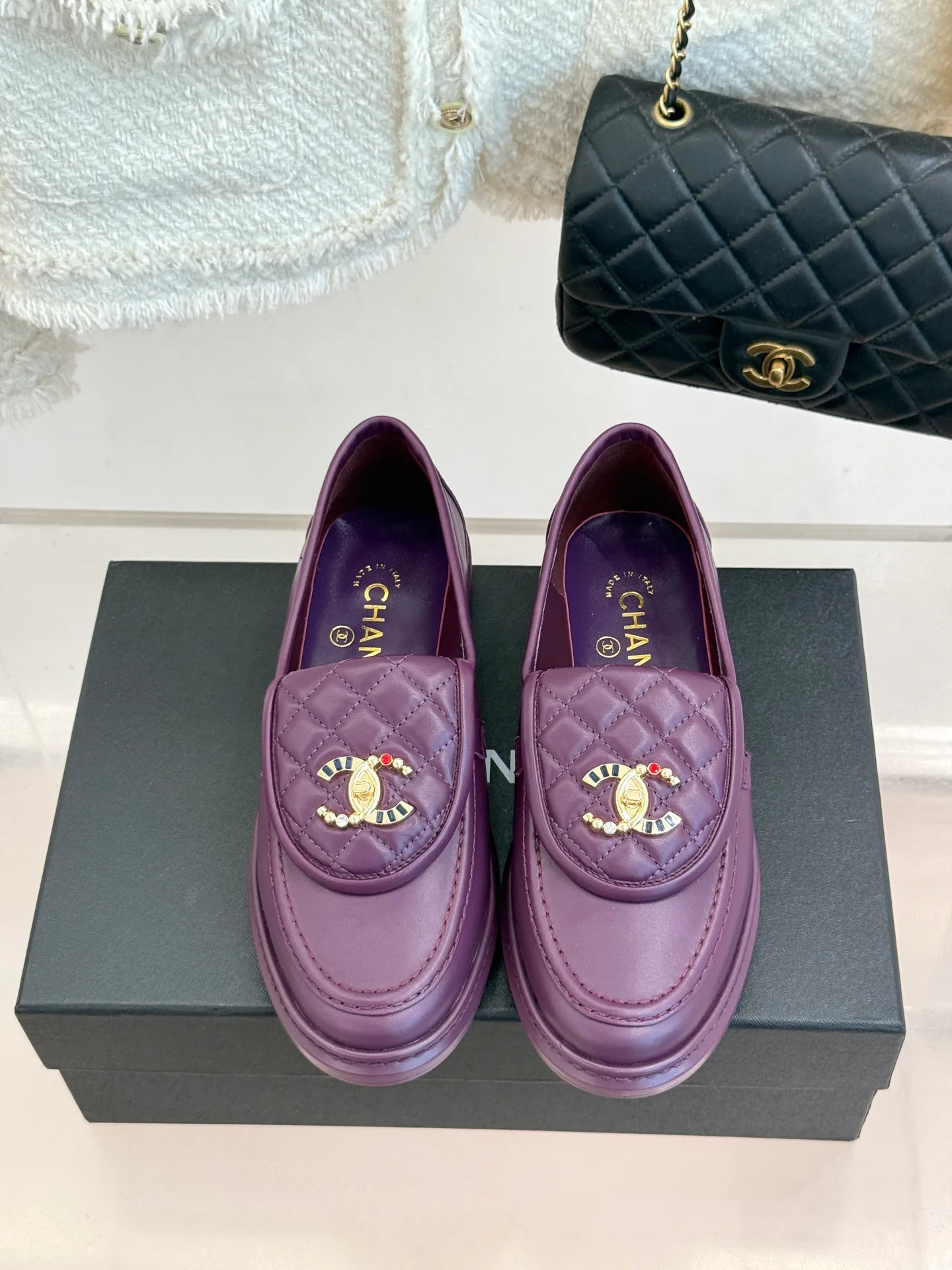 Лоферы И Мокасины Женские Chanel 17336060