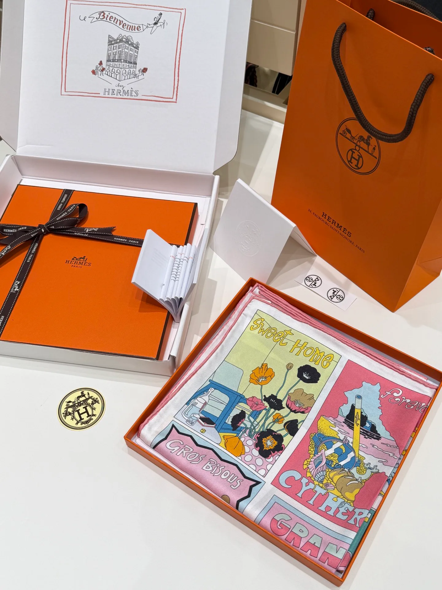 Платки Hermes 11662745