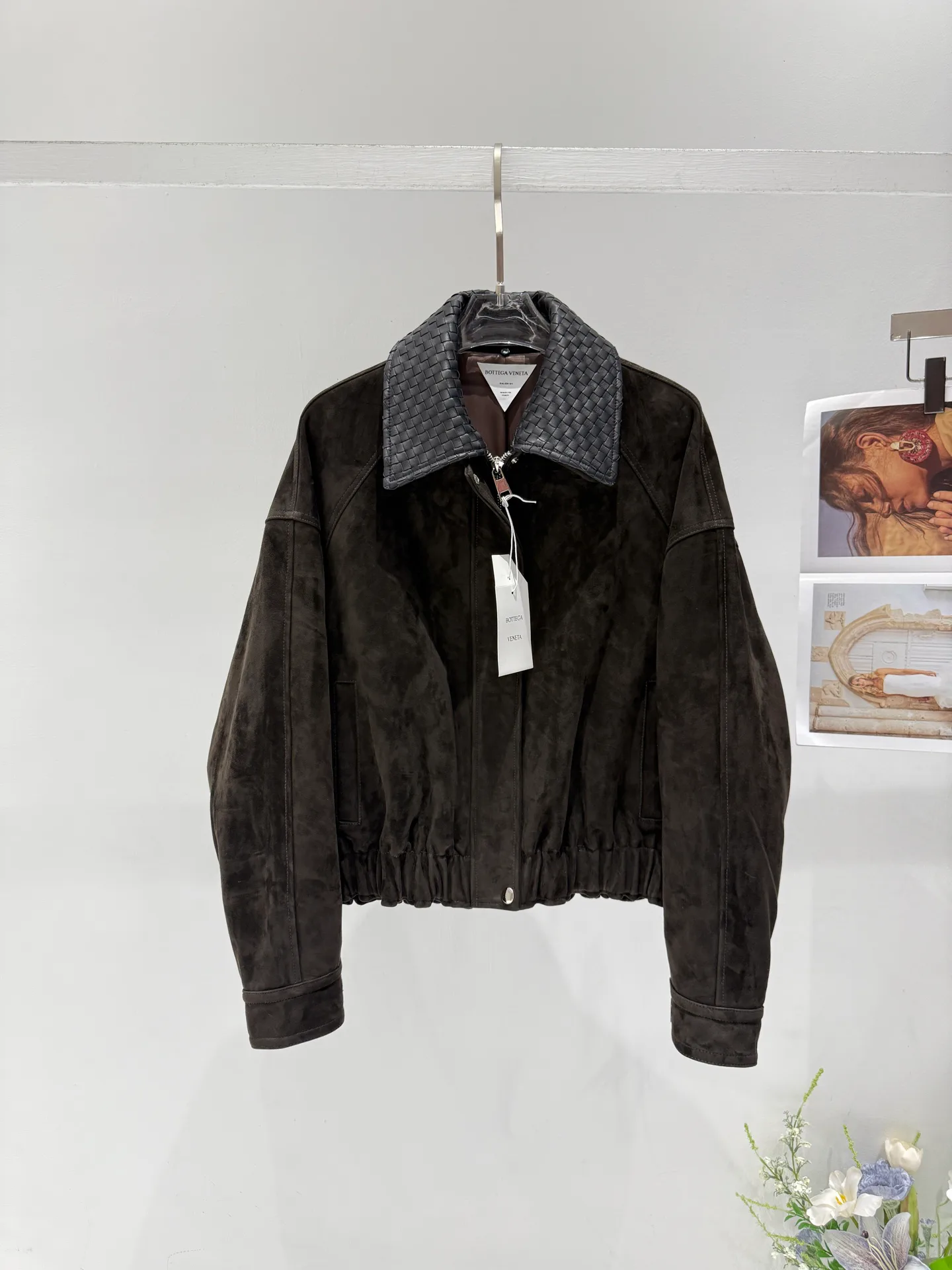 Кожаные Куртки И Дублёнки Женские Bottega Veneta 11700620