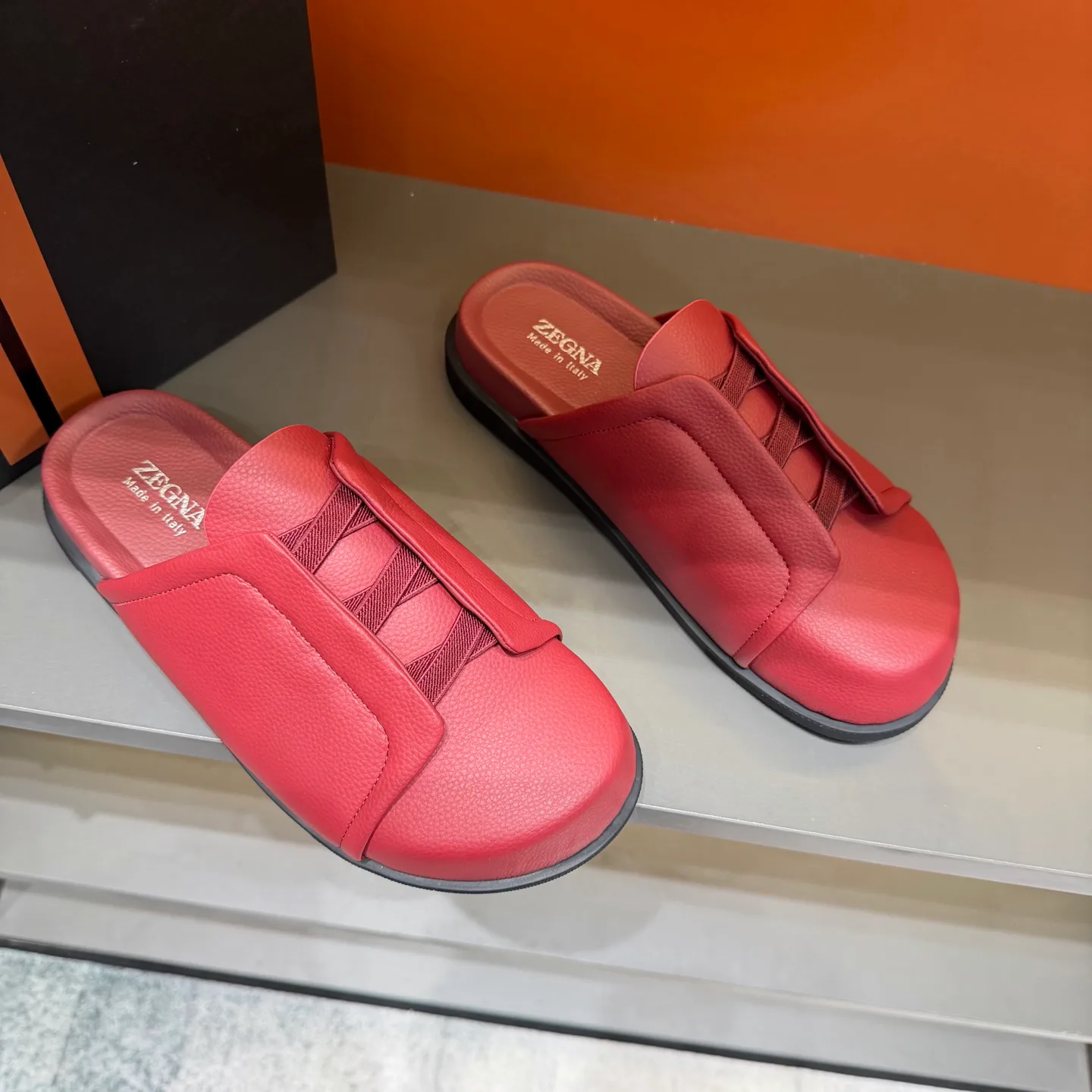 Шлепанцы Мужские Zegna 18385645