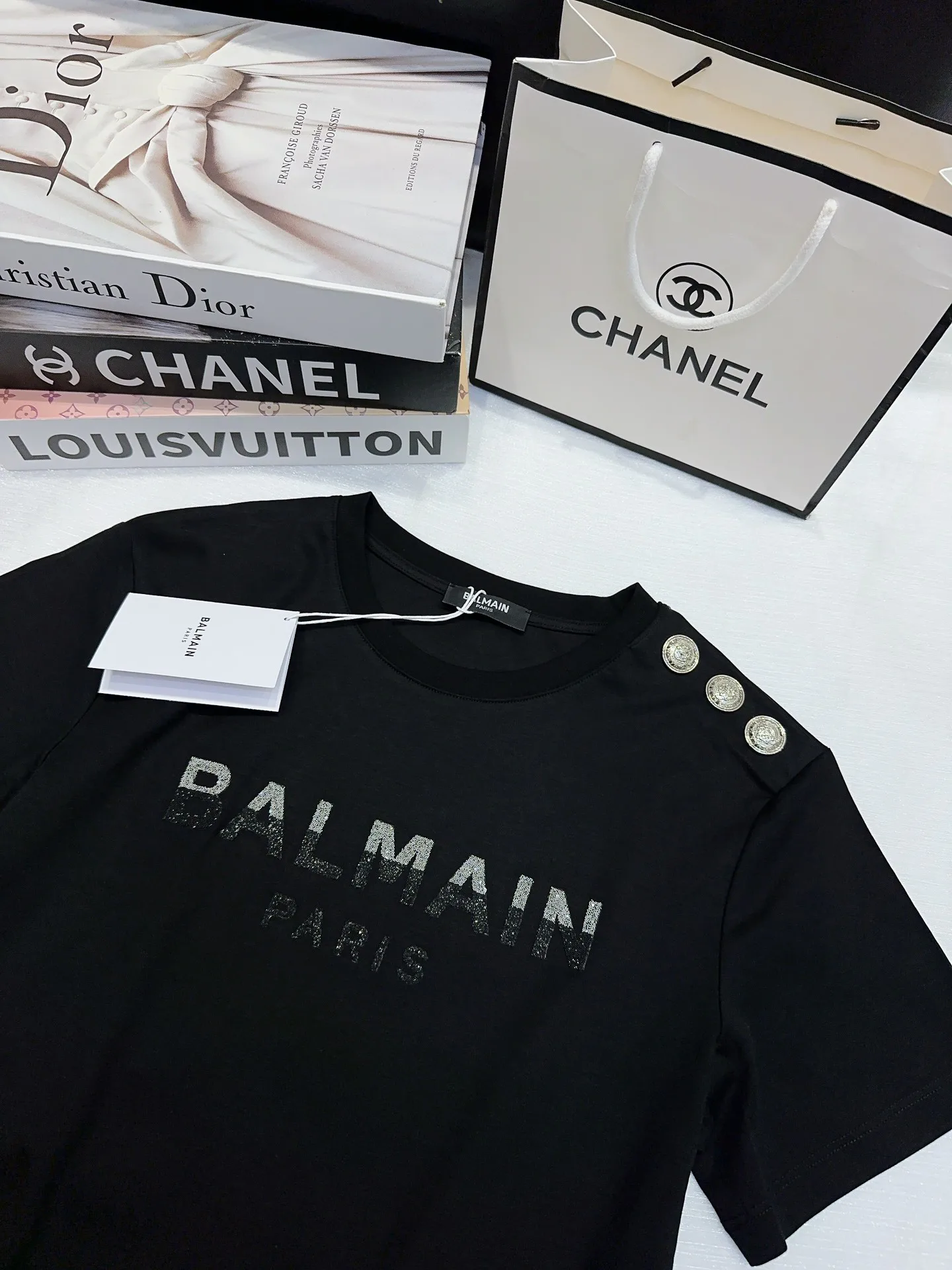 Футболки Женские Balmain 10612528