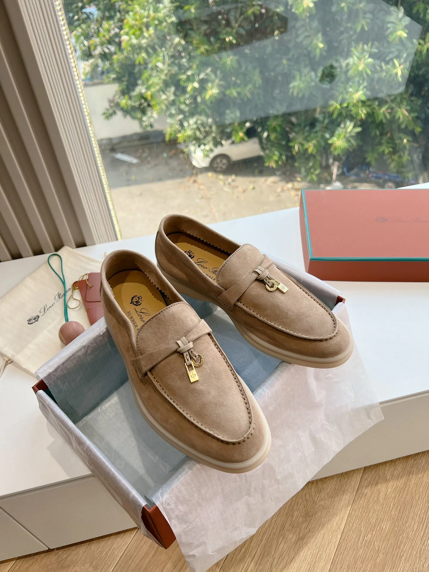 Лоферы И Мокасины Женские Loro Piana 1286087
