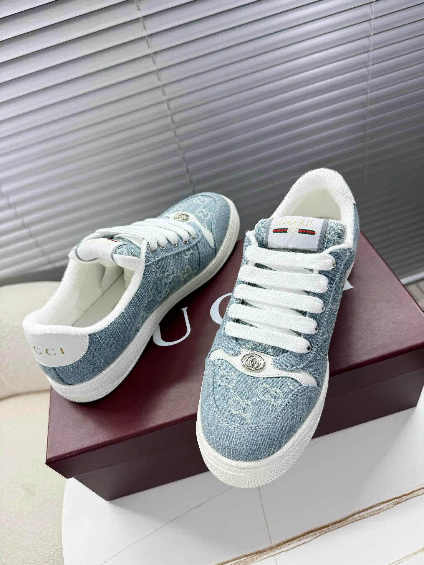Кеды Женские Gucci 13287309