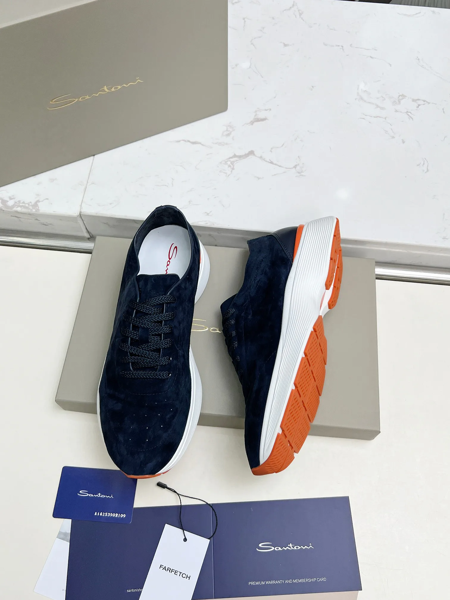 Кроссовки Мужские Santoni 1845414