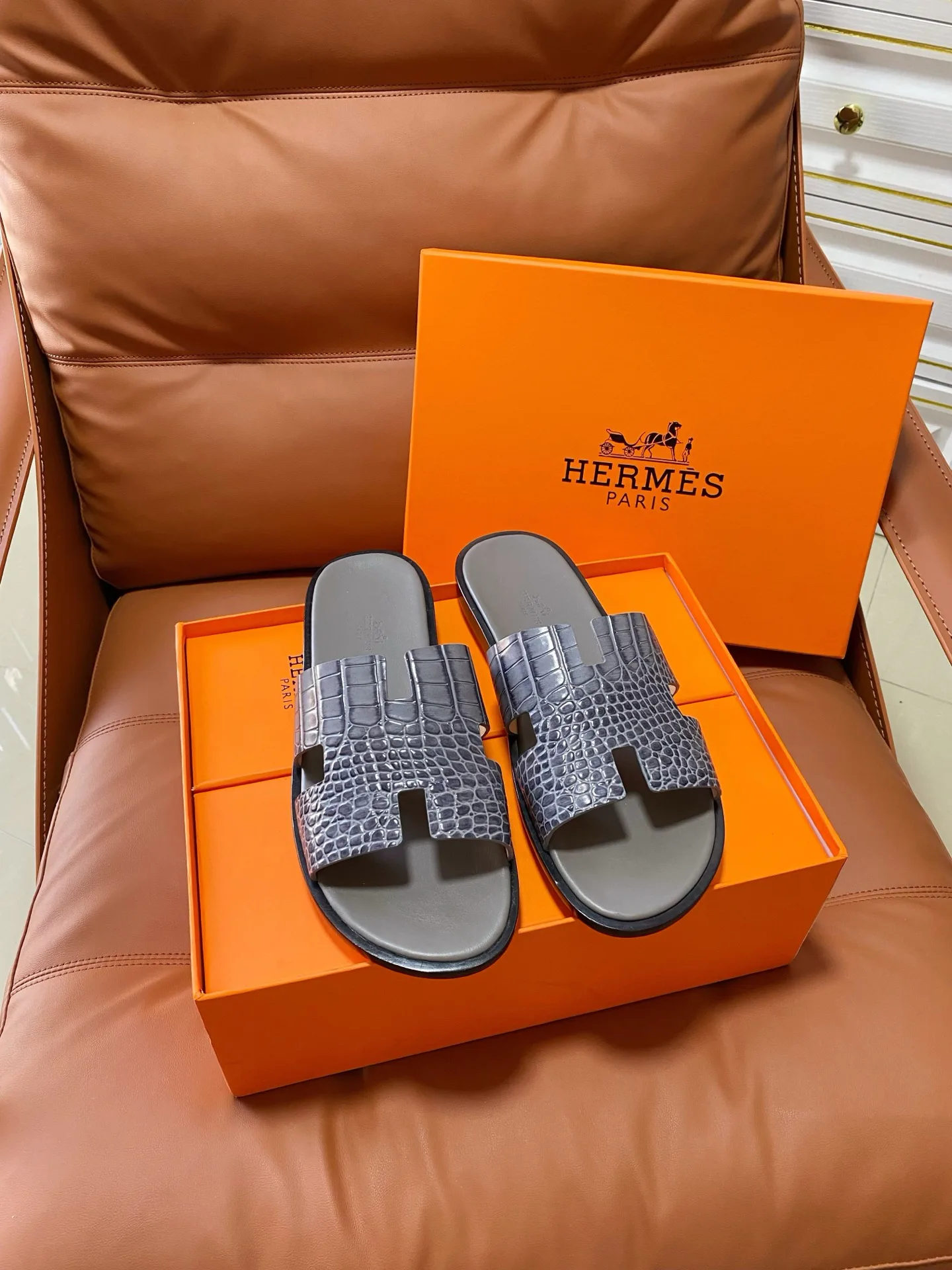 Шлепанцы Мужские Hermes 11508149