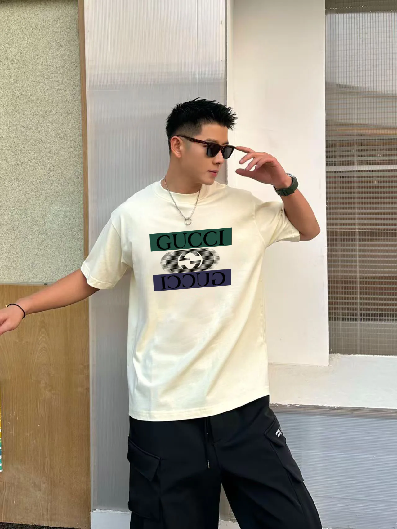 Футболки Мужские Gucci 493330