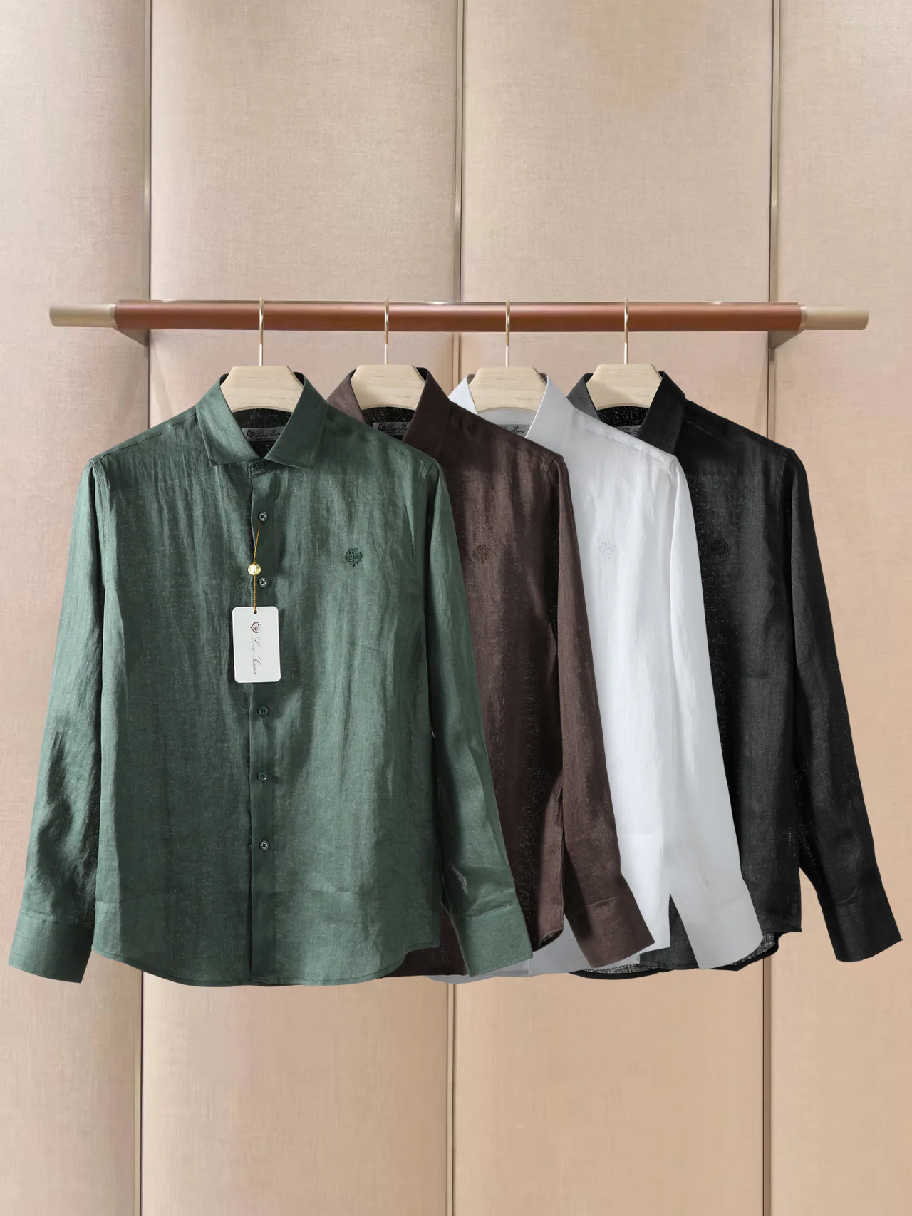 Рубашки Мужские Loro Piana 11562456