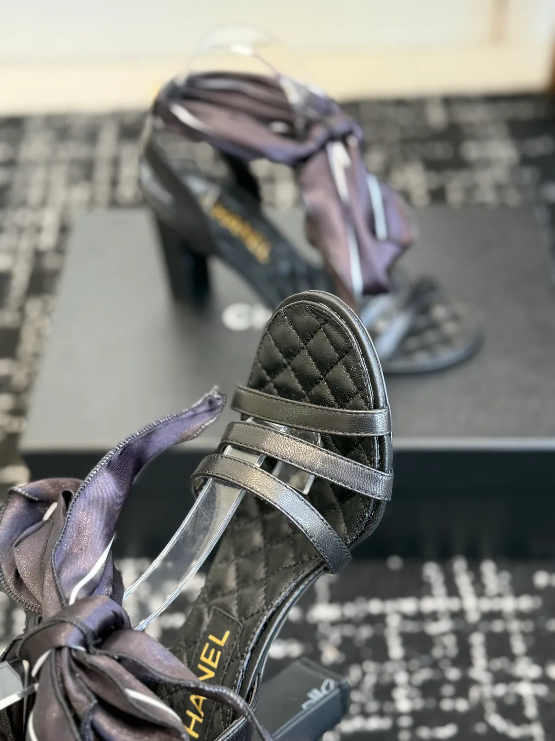 Босоножки Женские Chanel 1883293