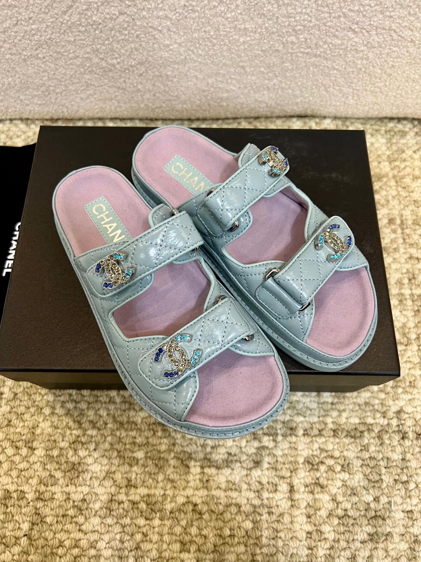 Шлепанцы Женские Chanel 35719