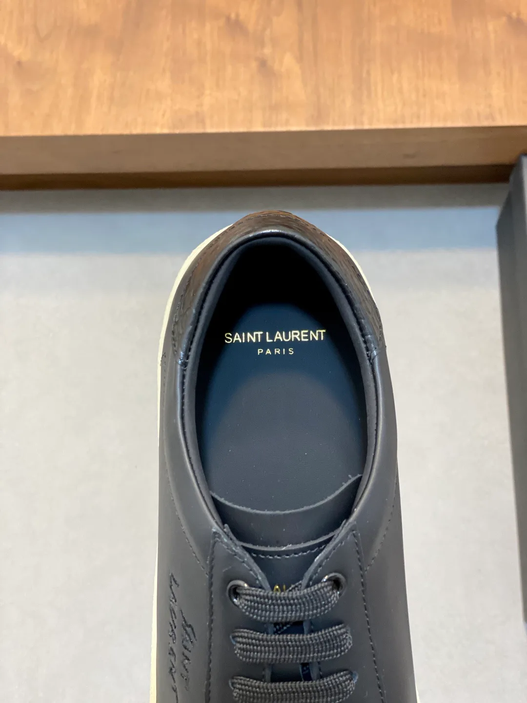 Кеды Мужские Saint Laurent 4489281