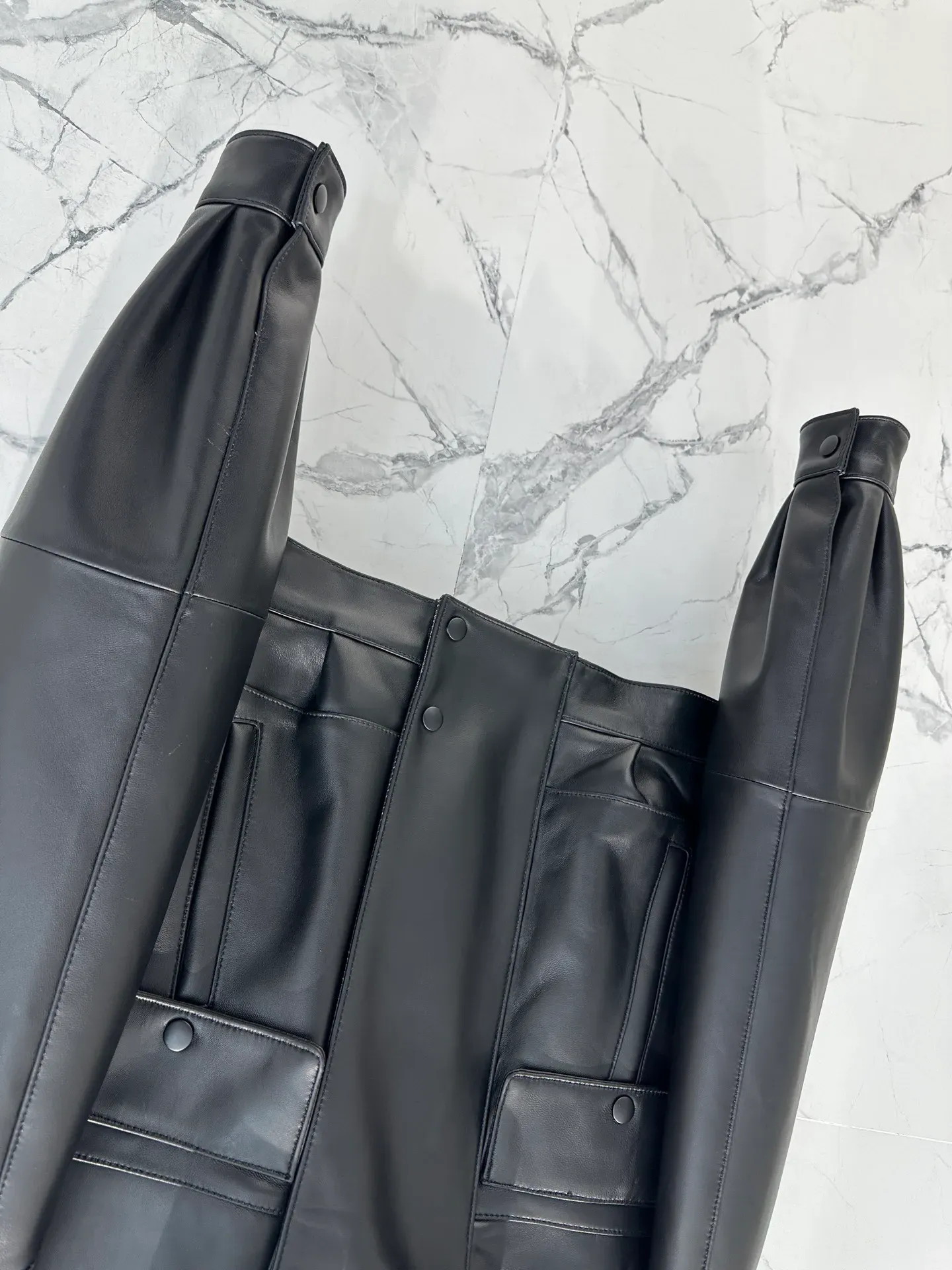 Кожаные Куртки И Дублёнки Женские Saint Laurent 6537802