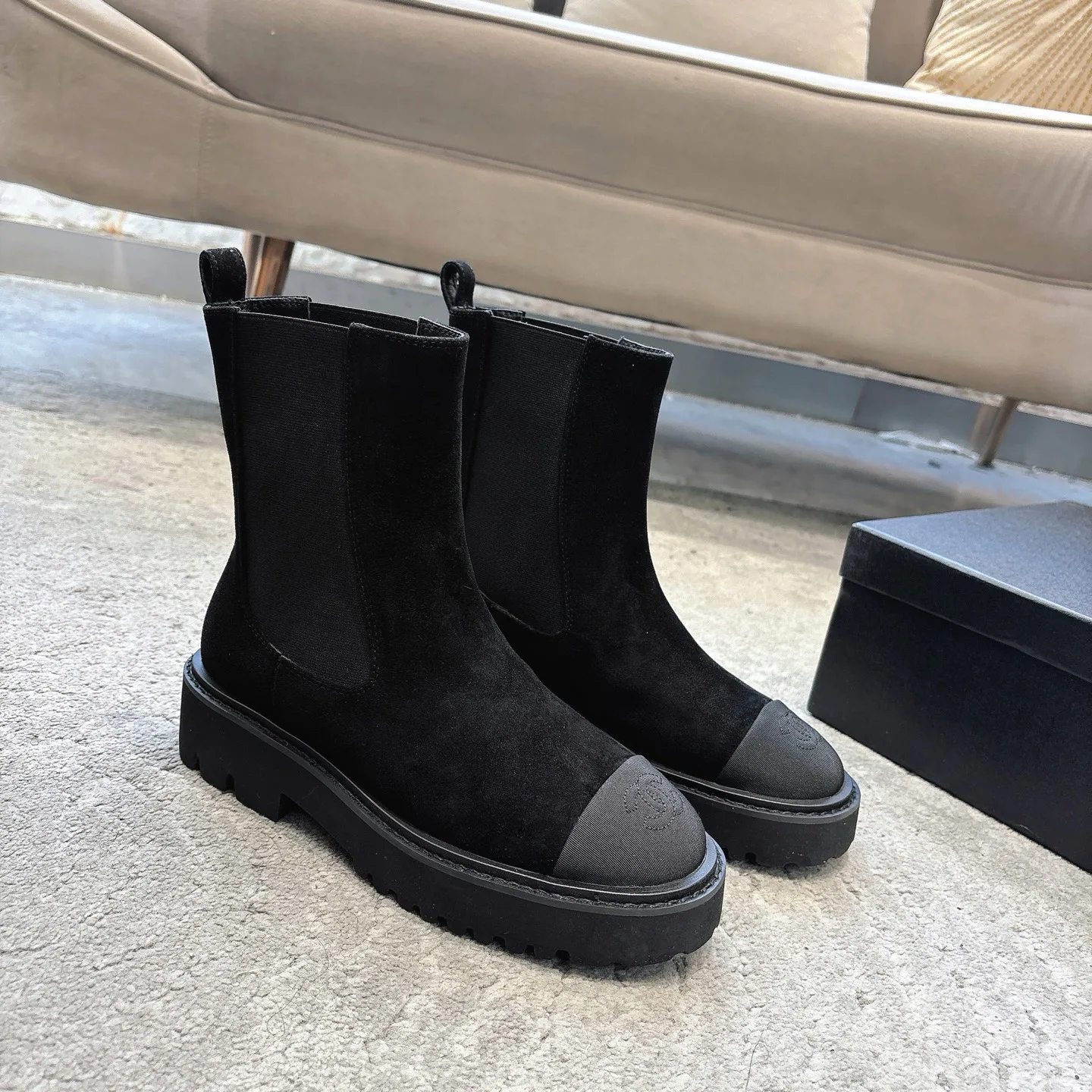 Ботинки Женские Chanel 462785