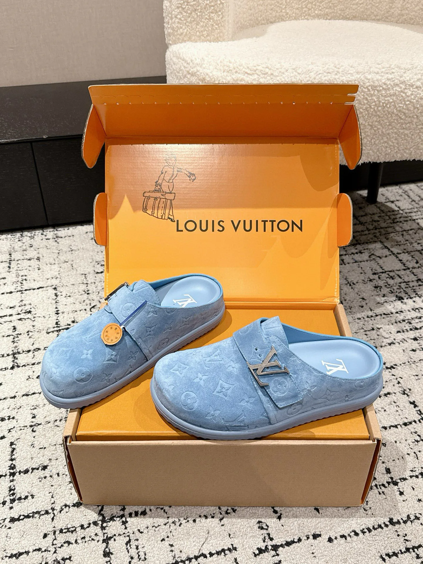 Мюли И Сабо Мужские Louis Vuitton 59519