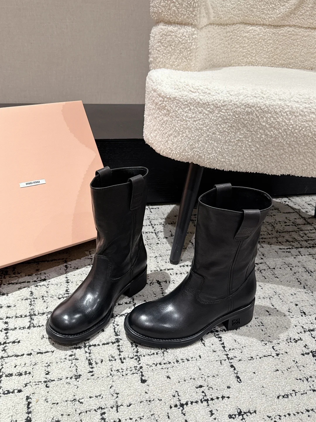 Ботинки Женские Miu Miu 218268