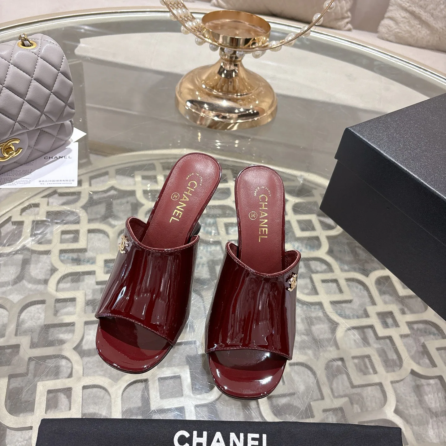 Босоножки Женские Chanel 1590812