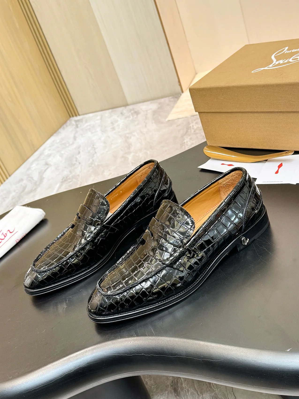 Лоферы Мужские Christian Louboutin 58086