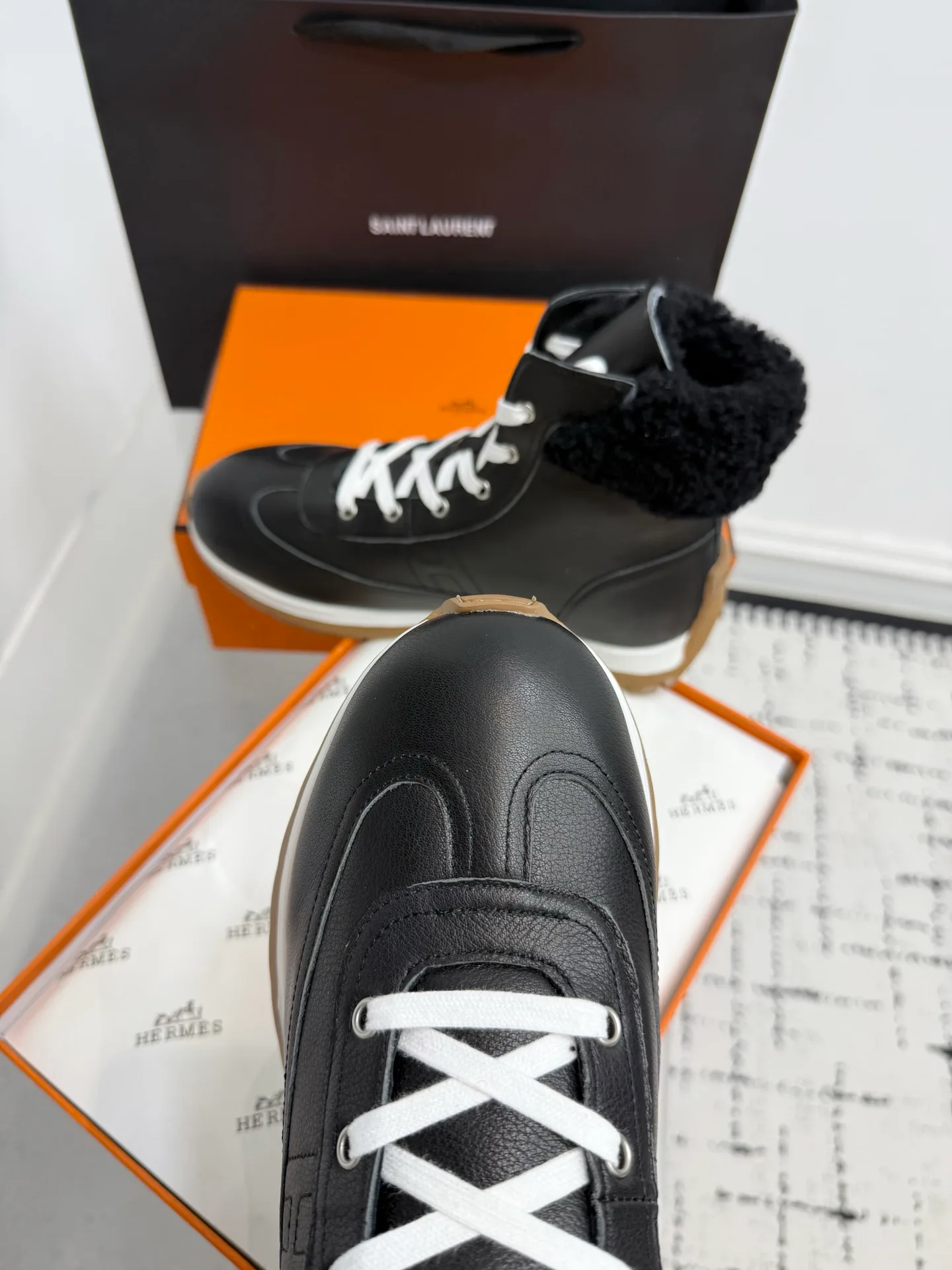 Кроссовки Мужские Hermes 406115