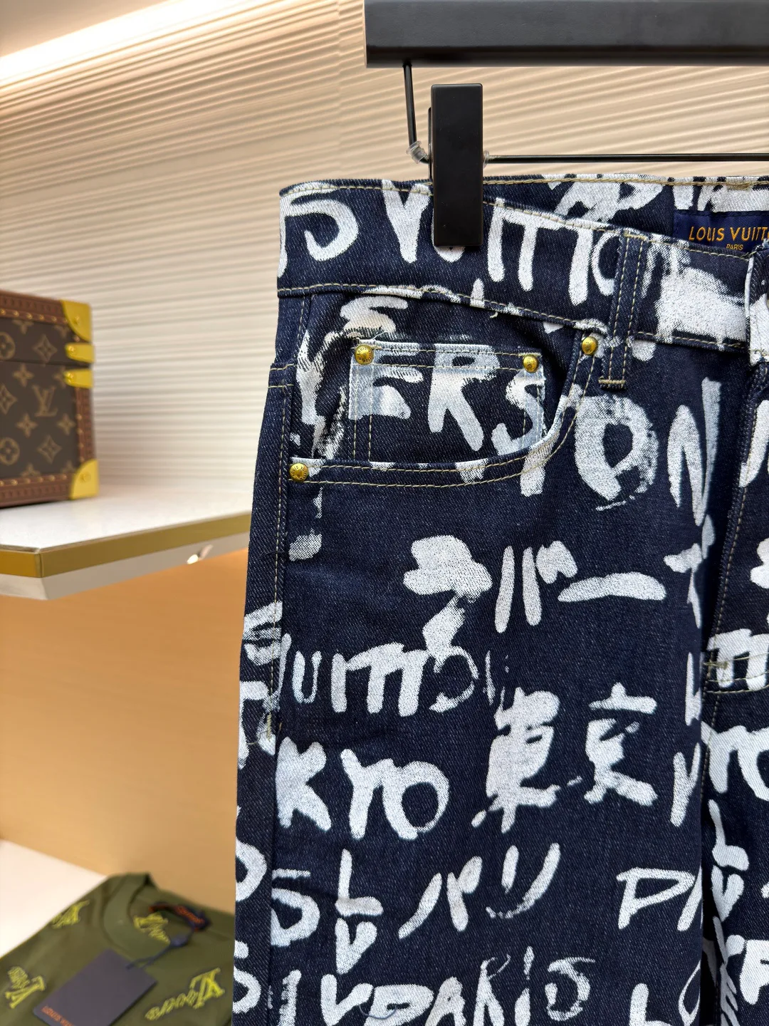 Джинсы Мужские Louis Vuitton 1566566