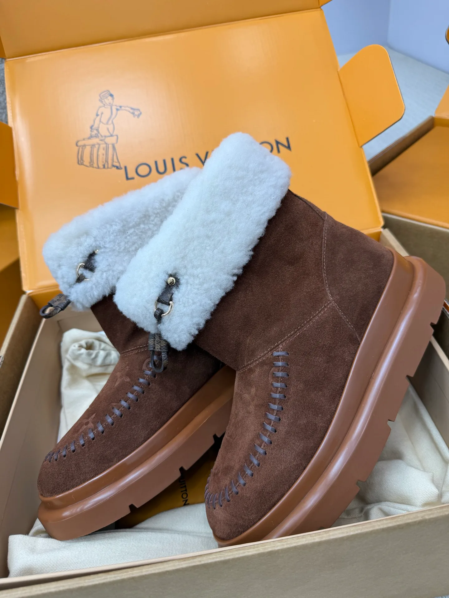Угги Женские Louis Vuitton 808229