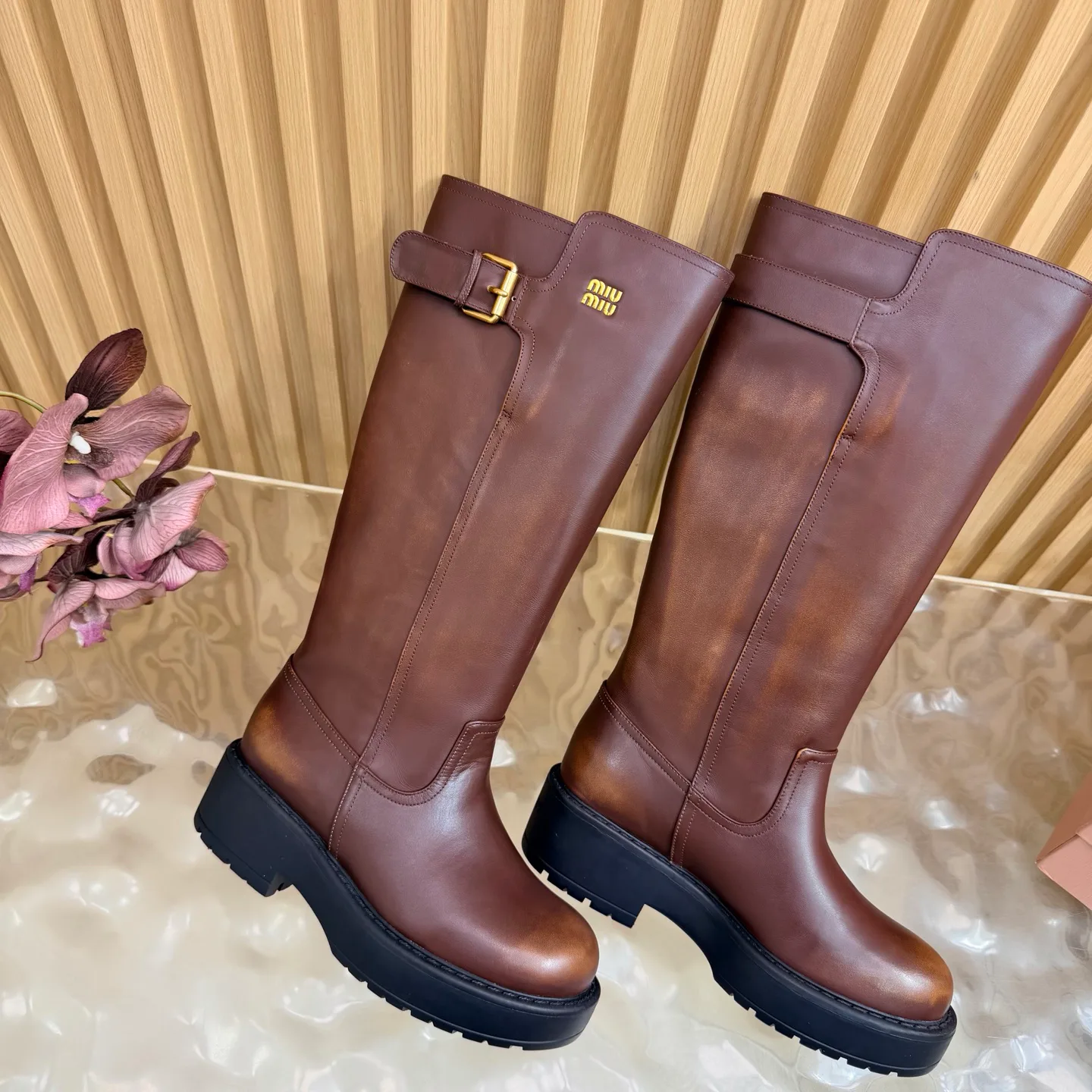 Сапоги Женские Miu Miu 18235400