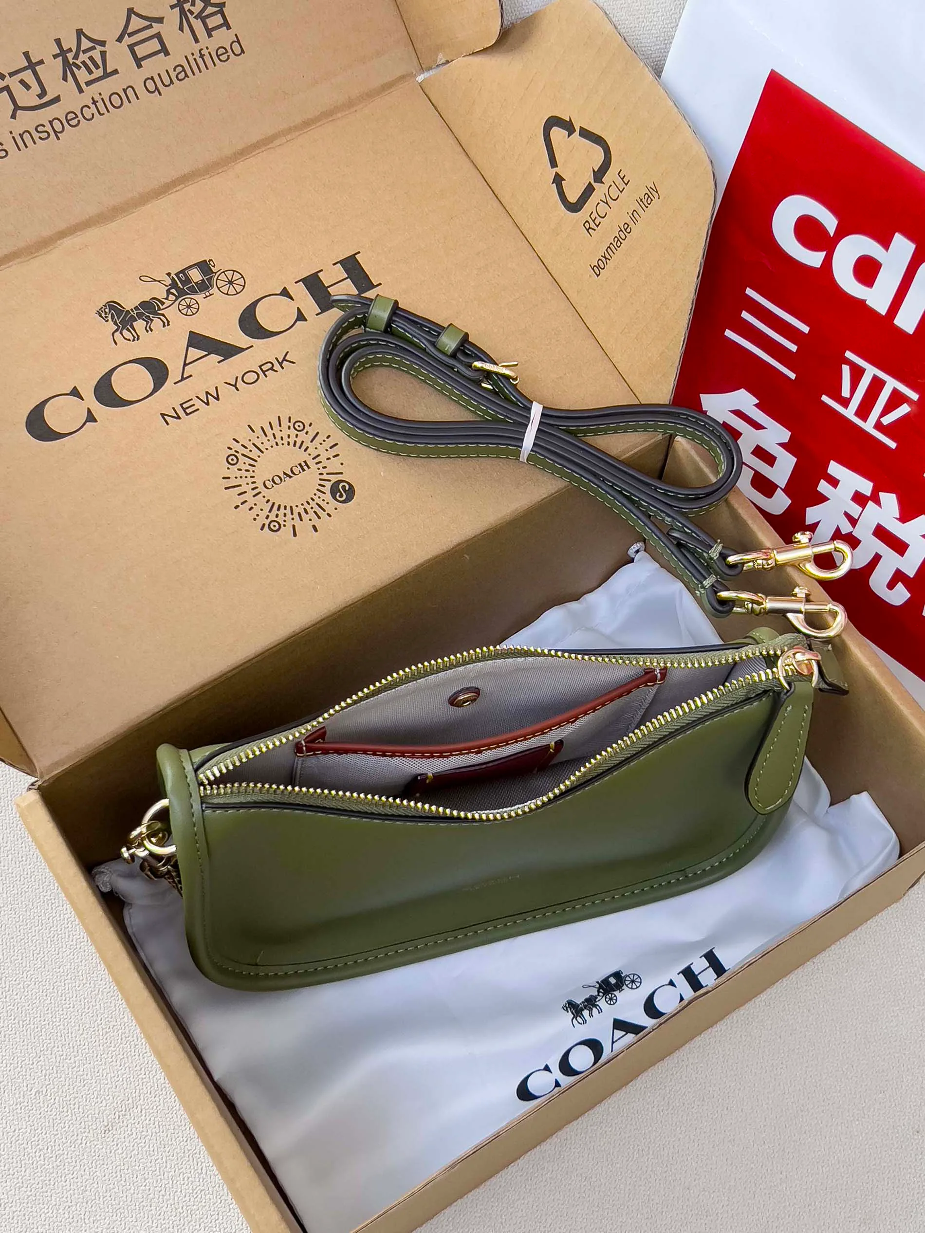 Сумки На Ремне Женские Coach 182860