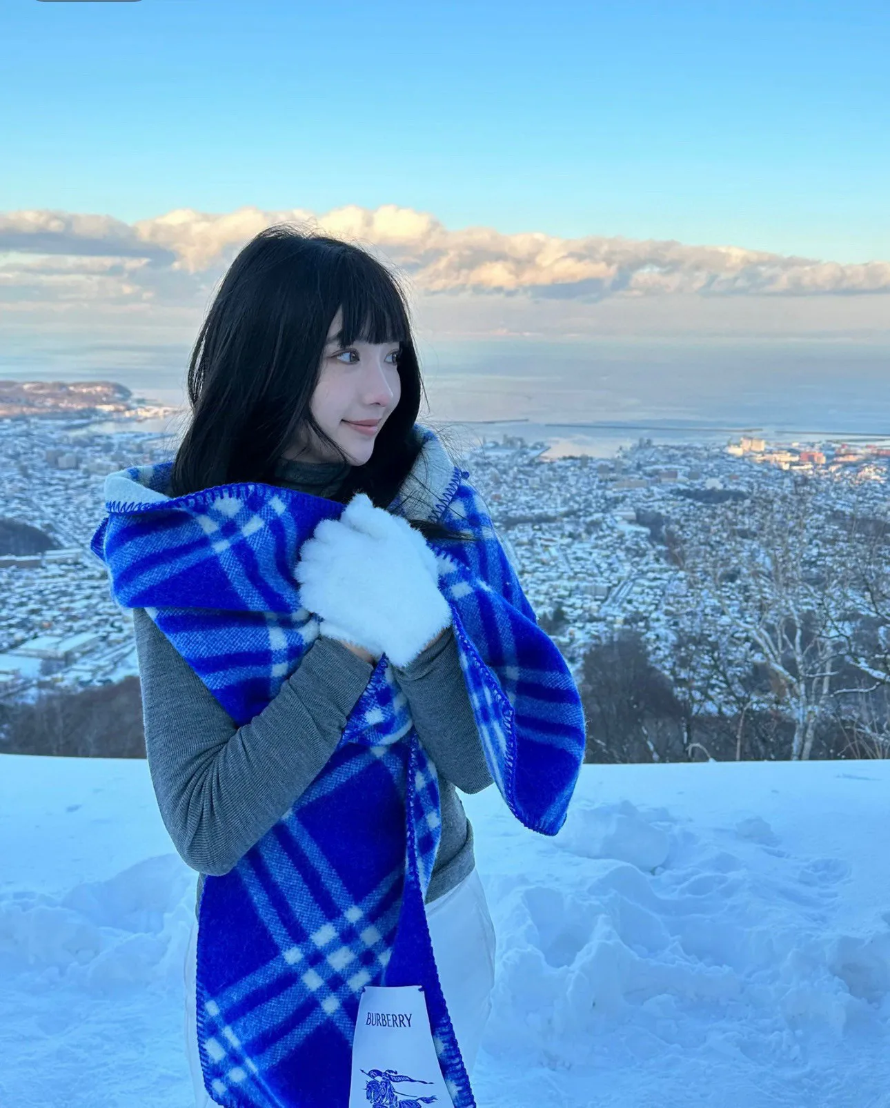 Шарфы Burberry 692736