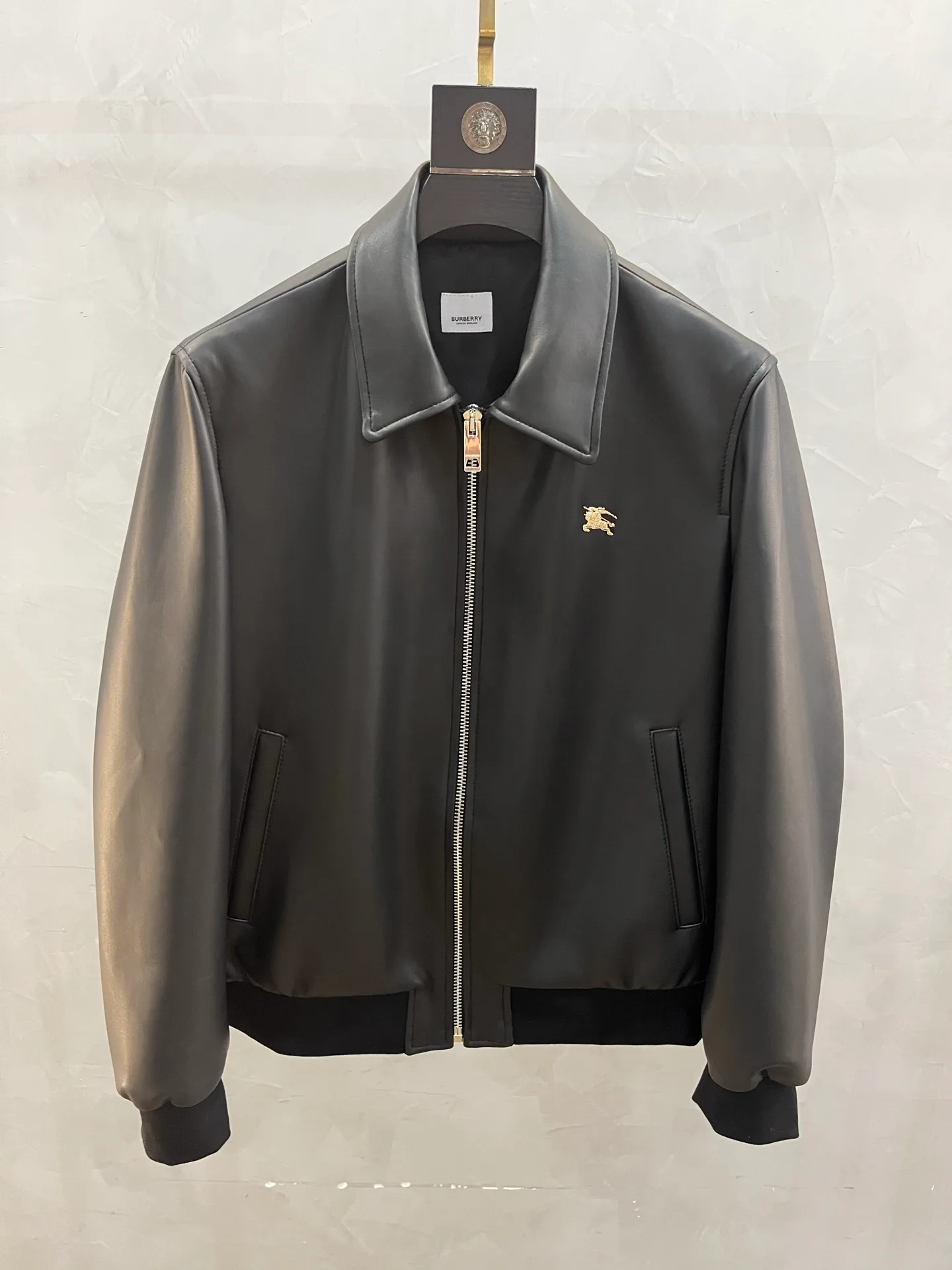 Кожаные Куртки И Дублёнки Мужские Burberry 13510683