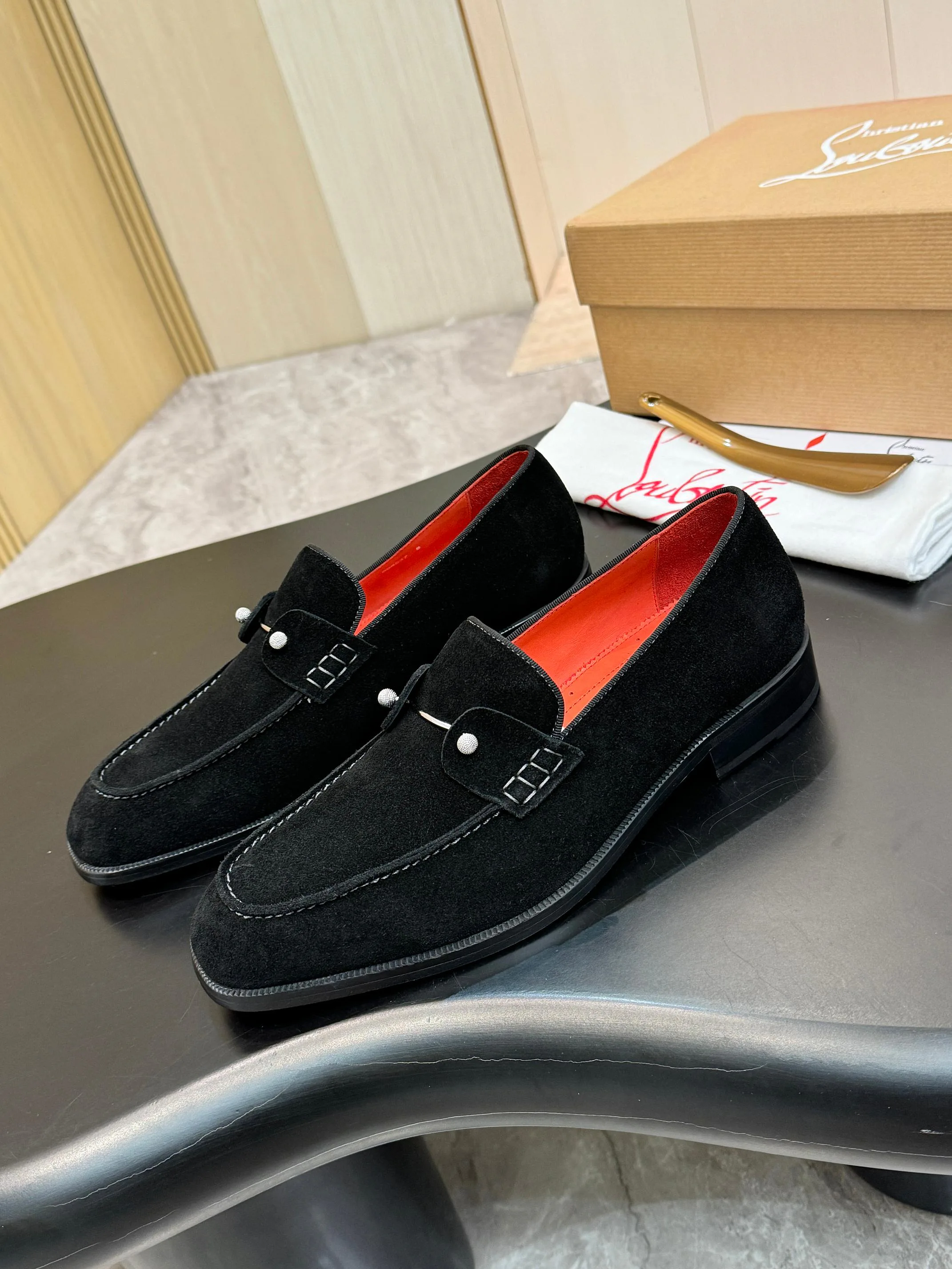 Лоферы И Туфли Мужские Christian Louboutin 18117282
