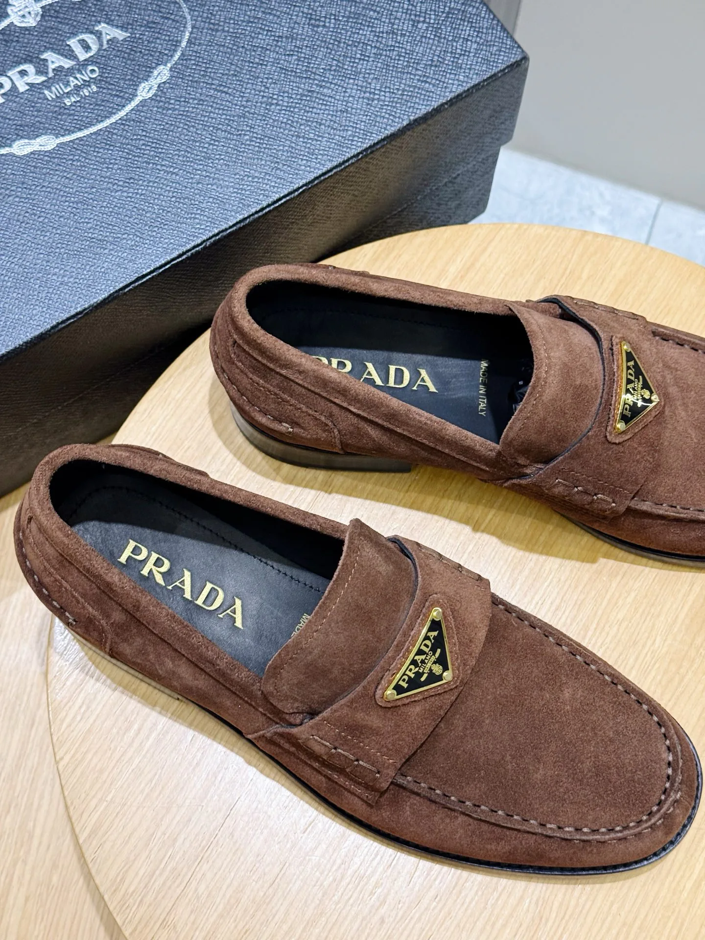 Лоферы И Туфли Мужские Prada 18744013