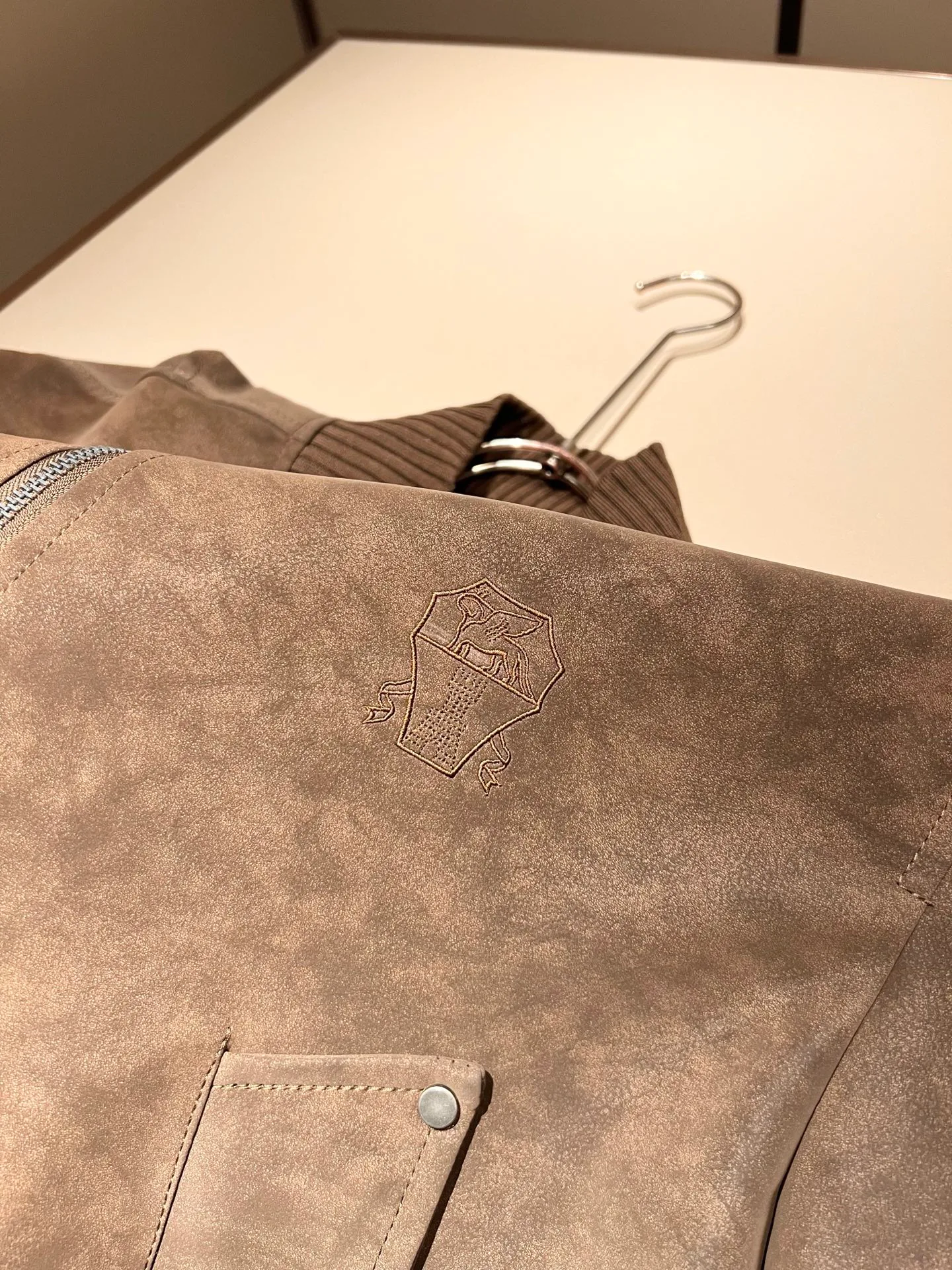 Куртки И Пуховики Мужские Brunello Cucinelli 1012333