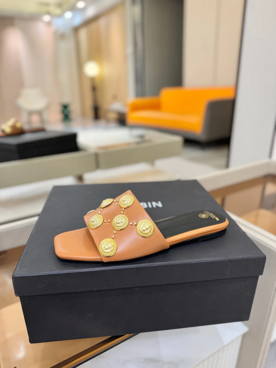 Шлепанцы Женские Balmain 841023