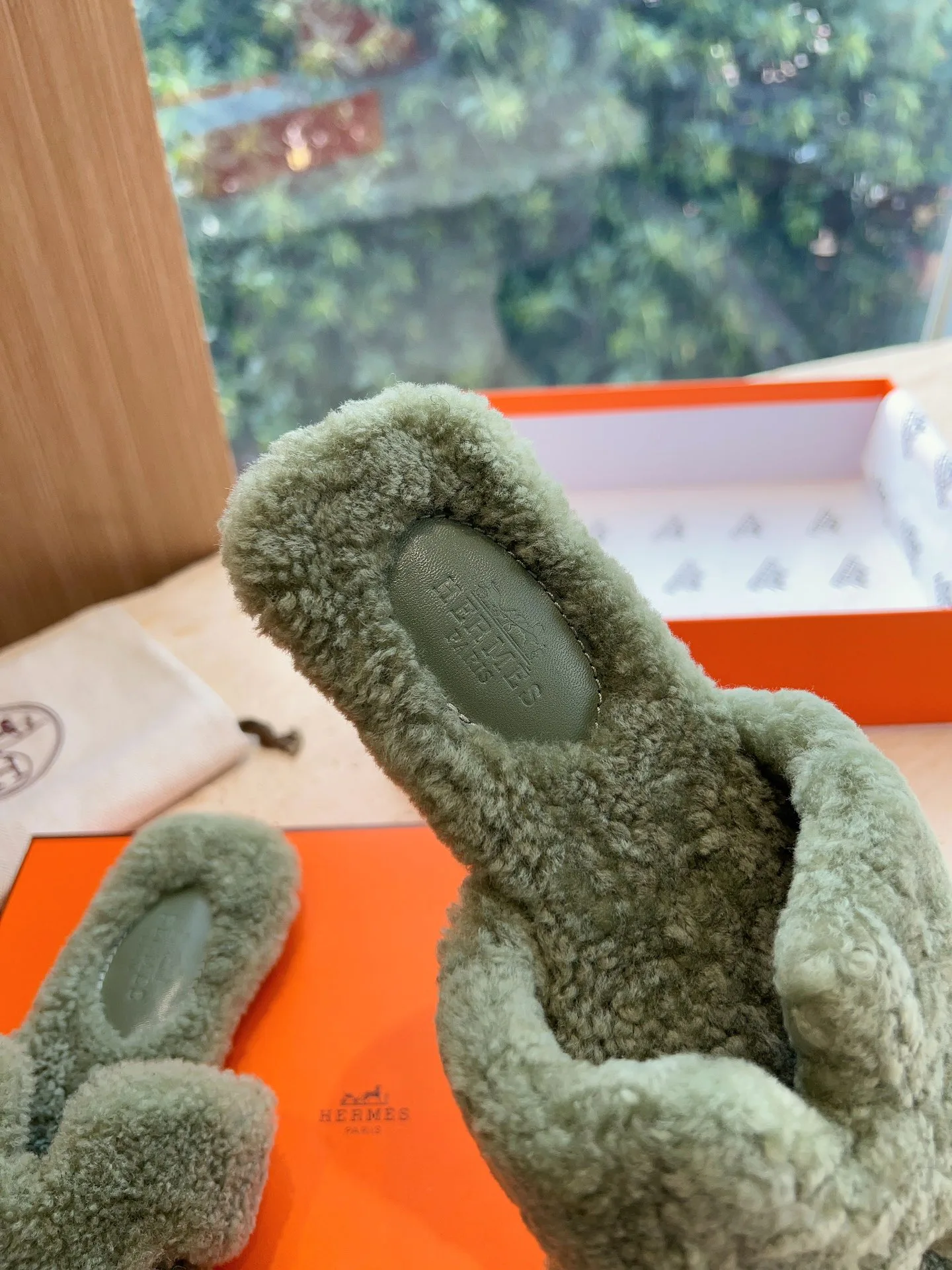 Тапочки Женские Hermes 18053285