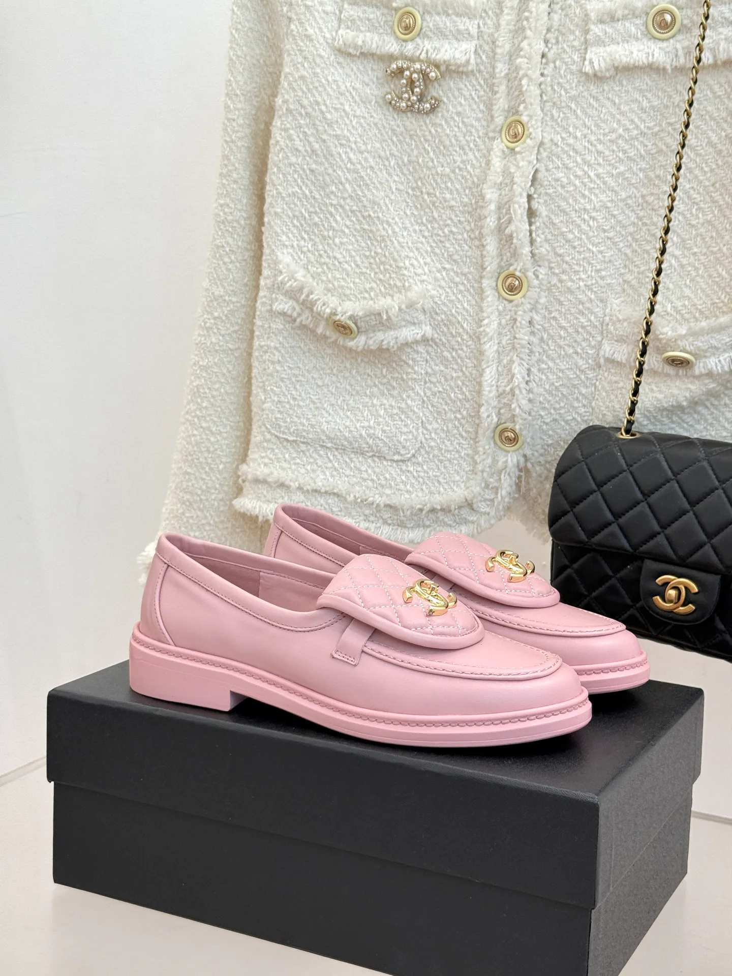 Лоферы И Мокасины Женские Chanel 17336073