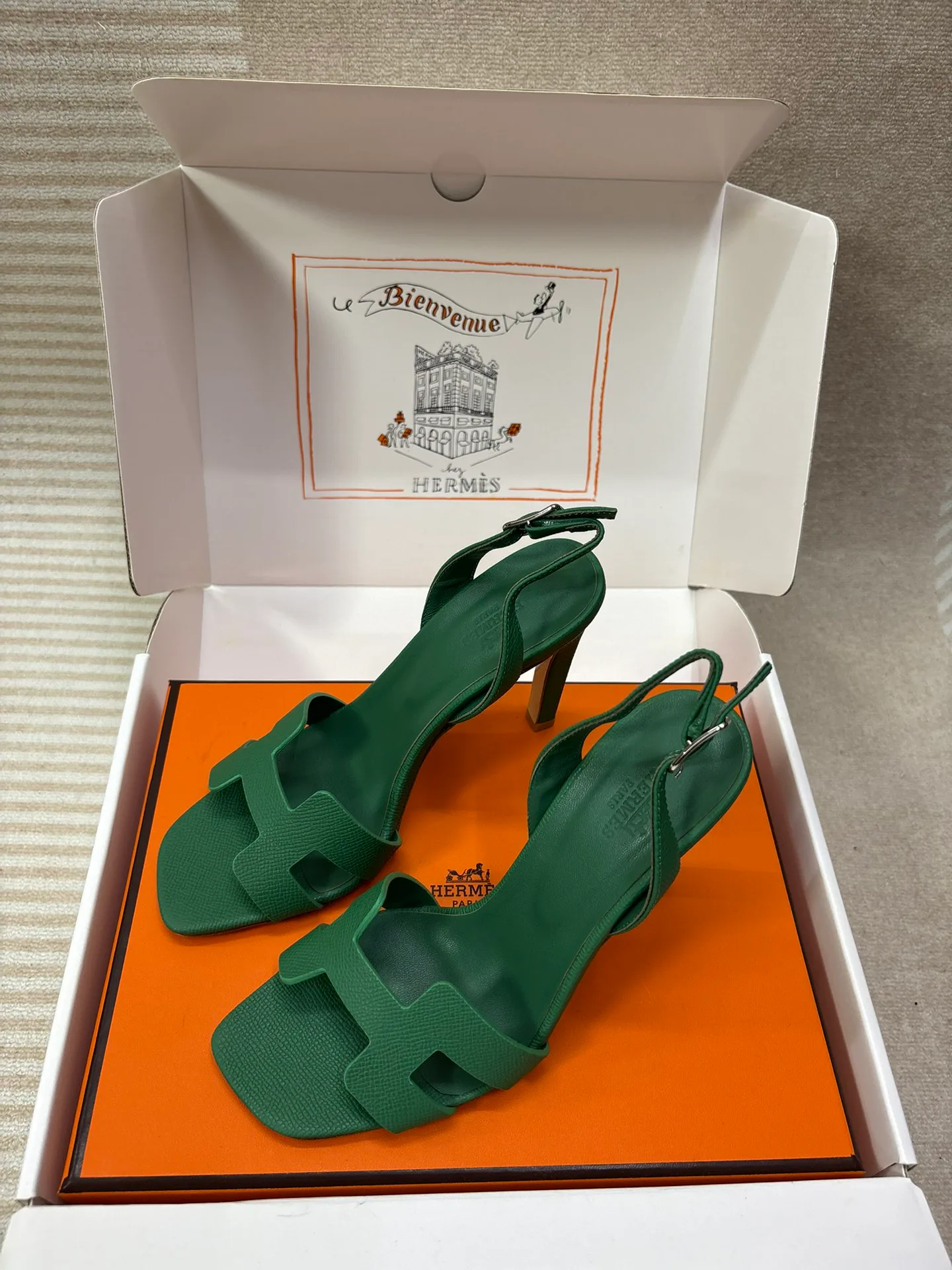 Босоножки Женские Hermes 12597704