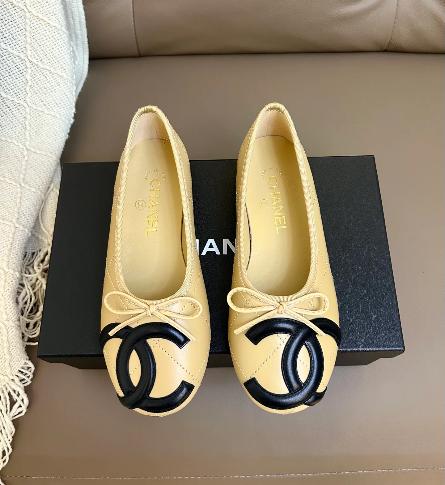 Балетки Женские Chanel 14597656
