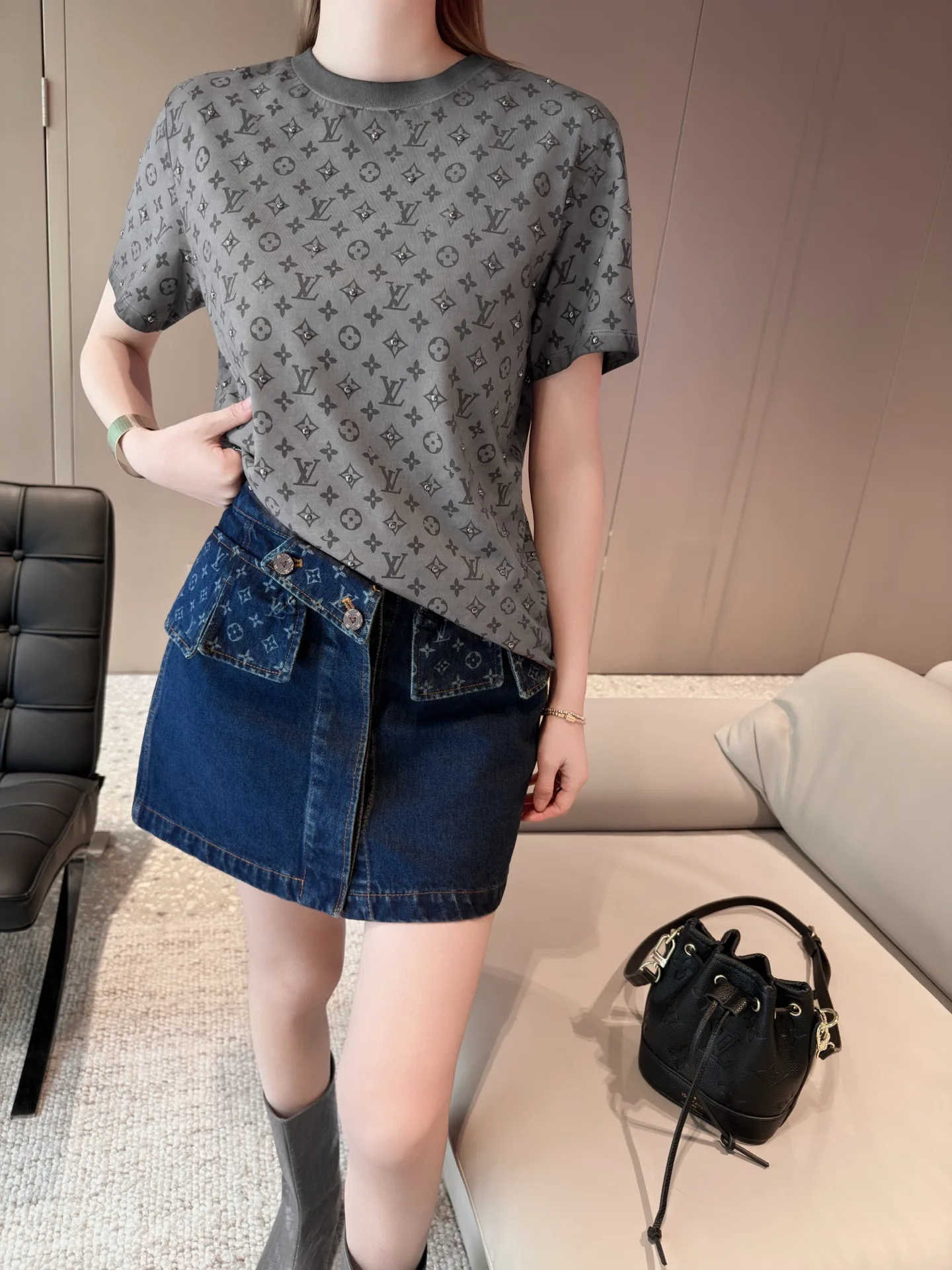 Футболки Женские Louis Vuitton 863357